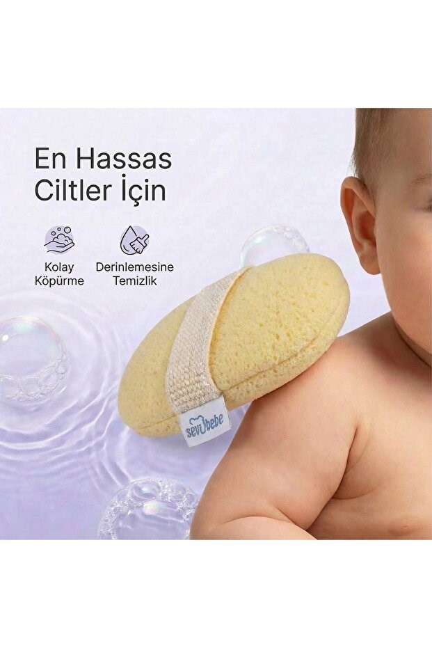 Sevi Bebe Keseli Bebek Banyo Süngeri 10