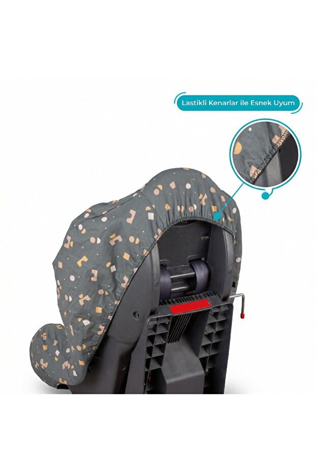 Sevi Bebe Oto Koltuk Kılıfı - Geometrik Desen 361-216