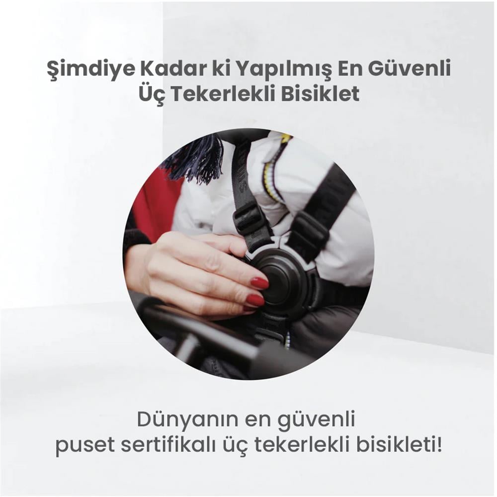Smartrike STR3 5 in 1 Üç Tekerlekli Bisiklet - Red