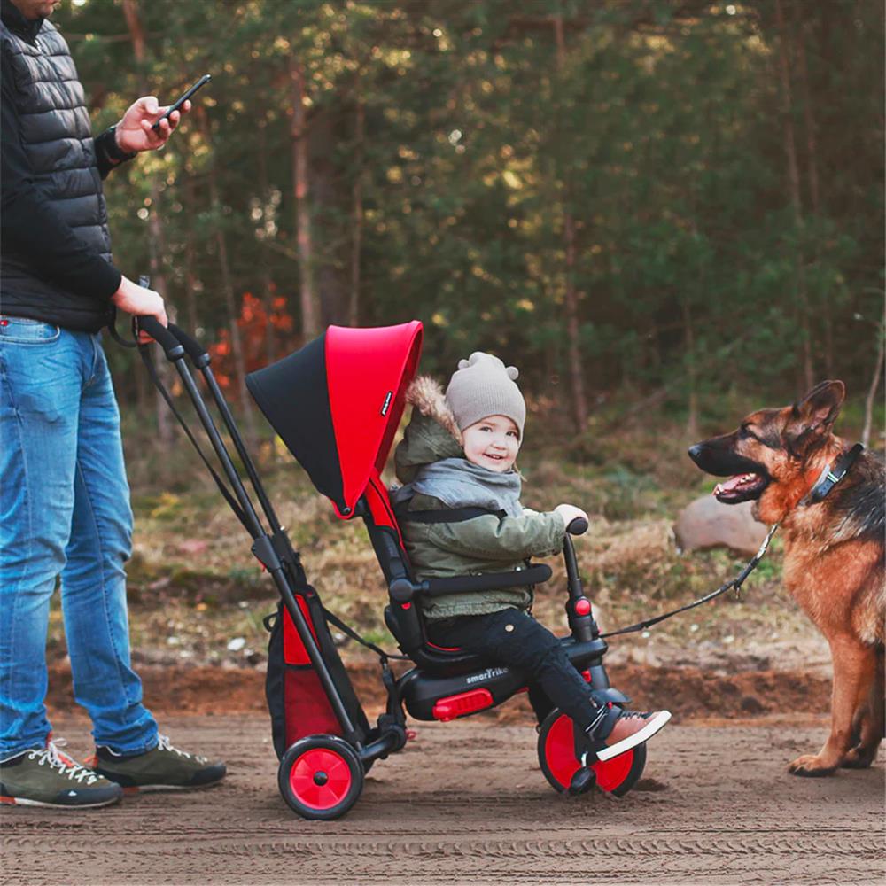Smartrike STR3 5 in 1 Üç Tekerlekli Bisiklet - Red