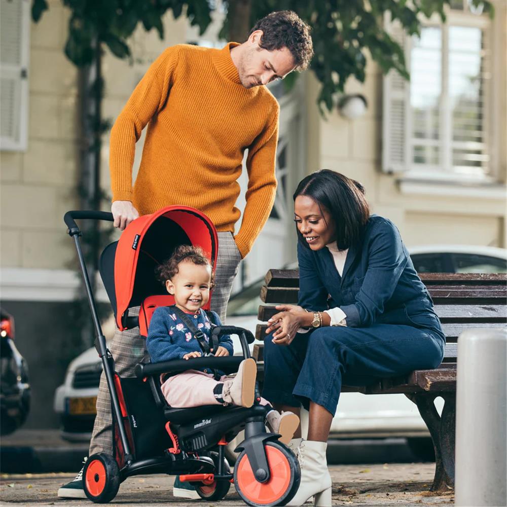 Smartrike STR3 5 in 1 Üç Tekerlekli Bisiklet - Red