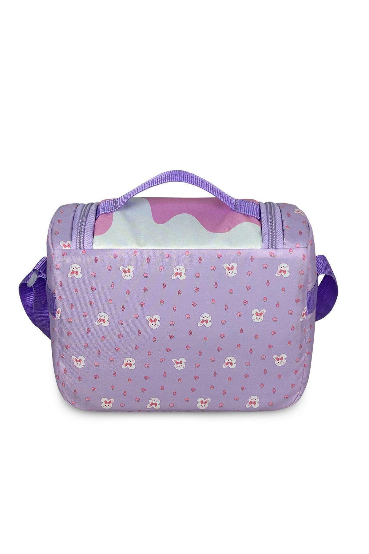 Stylo Byebye Yummy Okul Öncesi Kreş Çocuk El ve Omuz Termo Beslenme Çantası ( TAVSAN )