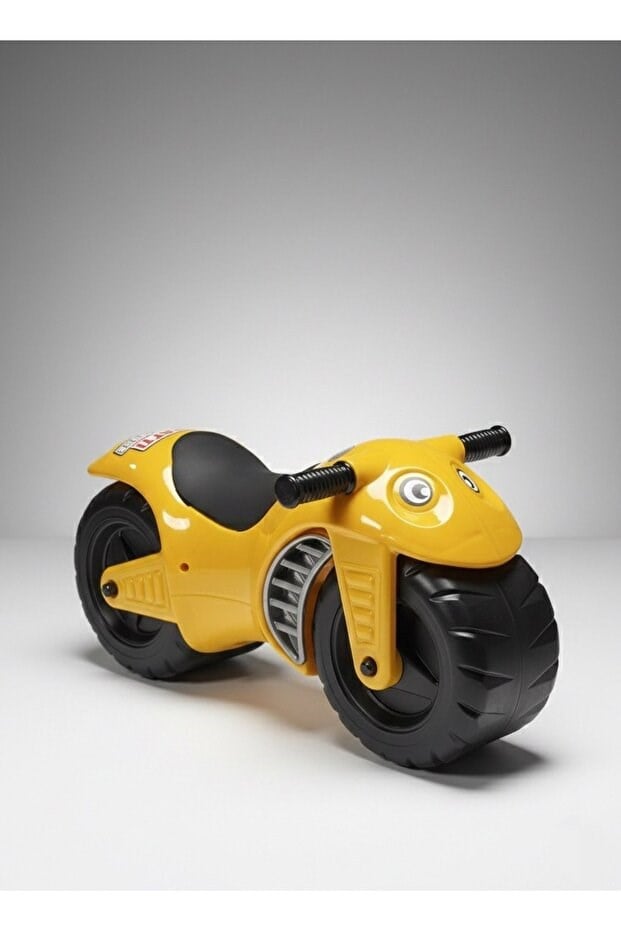 Vektör Oyuncak İlk Motorum Sarı