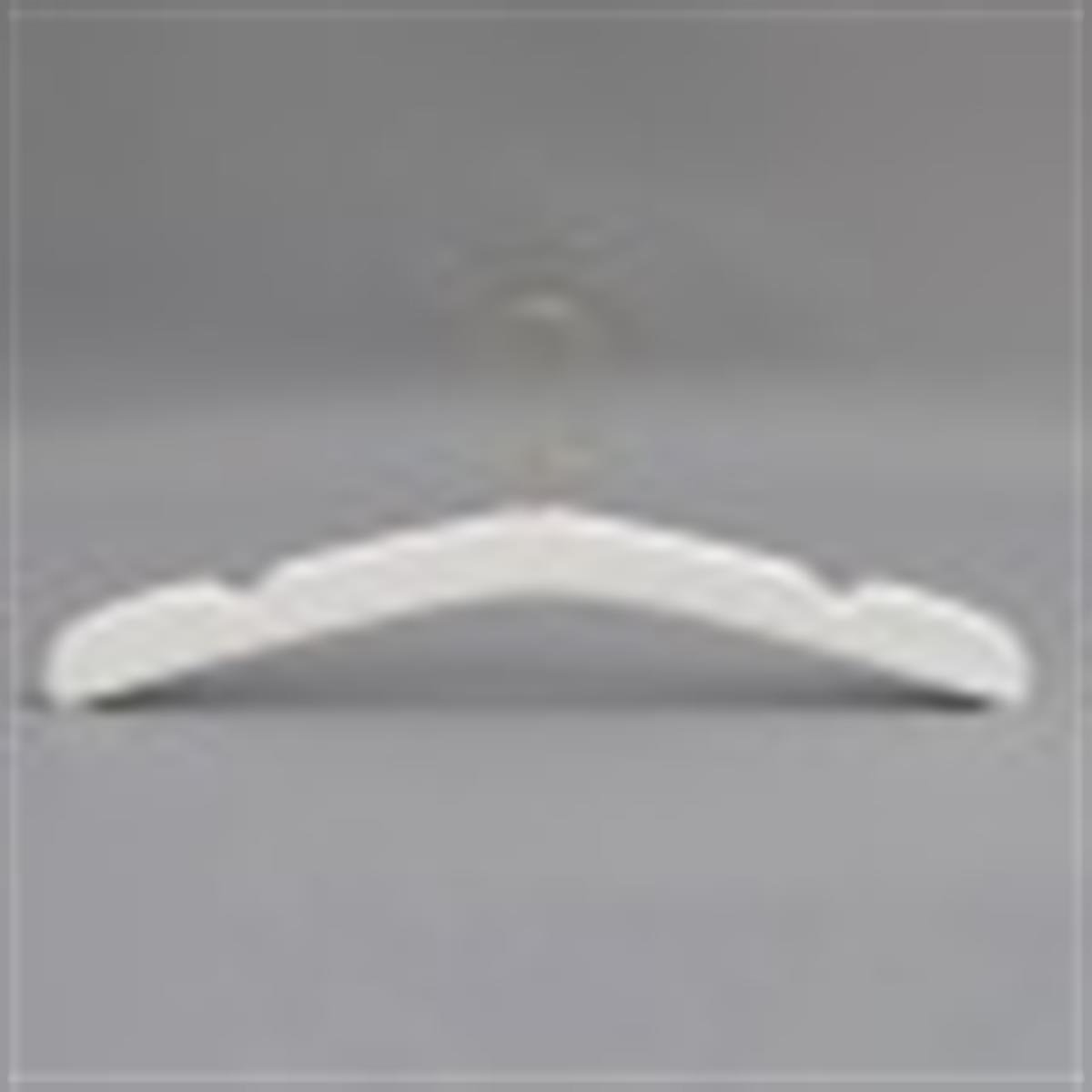 100 Adet Ahşap Gelinlik Askısı Abiye Askısı Beyaz Amerikan Kanca