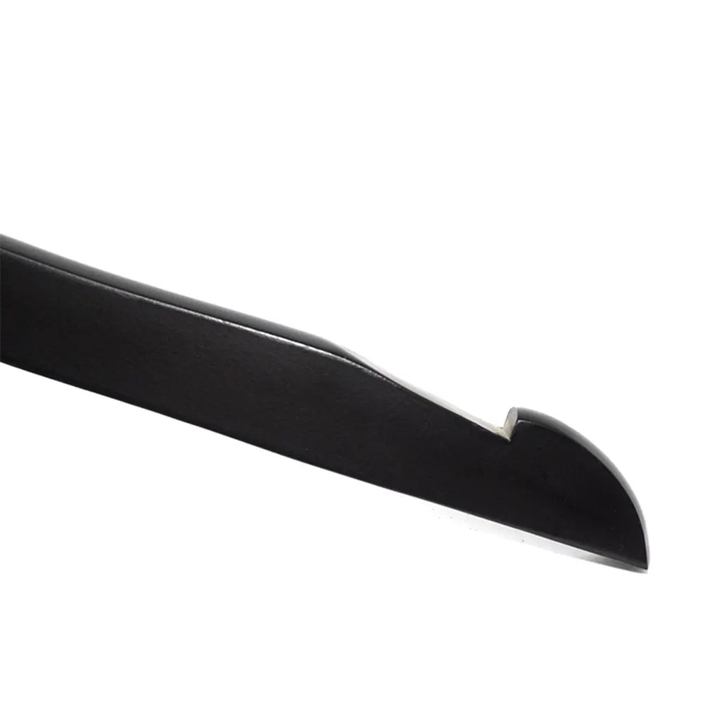 12 Adet Ahşap Elbise Askısı Siyah Boyalı Düz Başlıklı 44 Cm