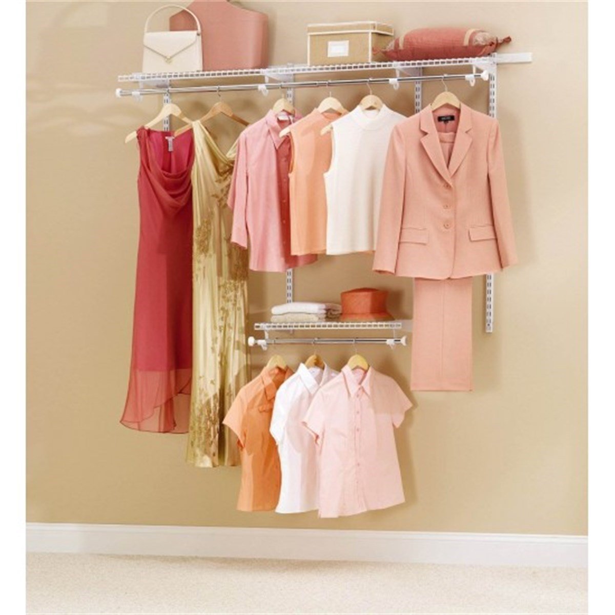 12 Adet Ahşap Gömlek Bluz Askısı Mont Kaban Kıyafet Askısı Vernikli 43 cm