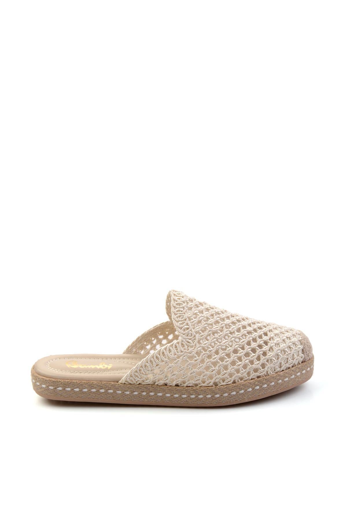 Bambi̇ Bej Bambi̇ Terlik Kadın K04117012116