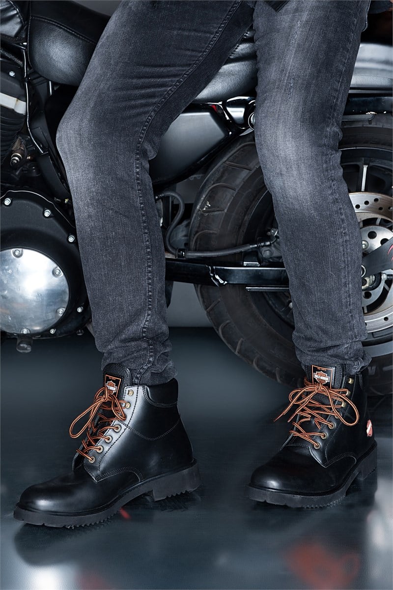 SIYAH HARLEY DAVIDSON ERKEK BOT C1777006103