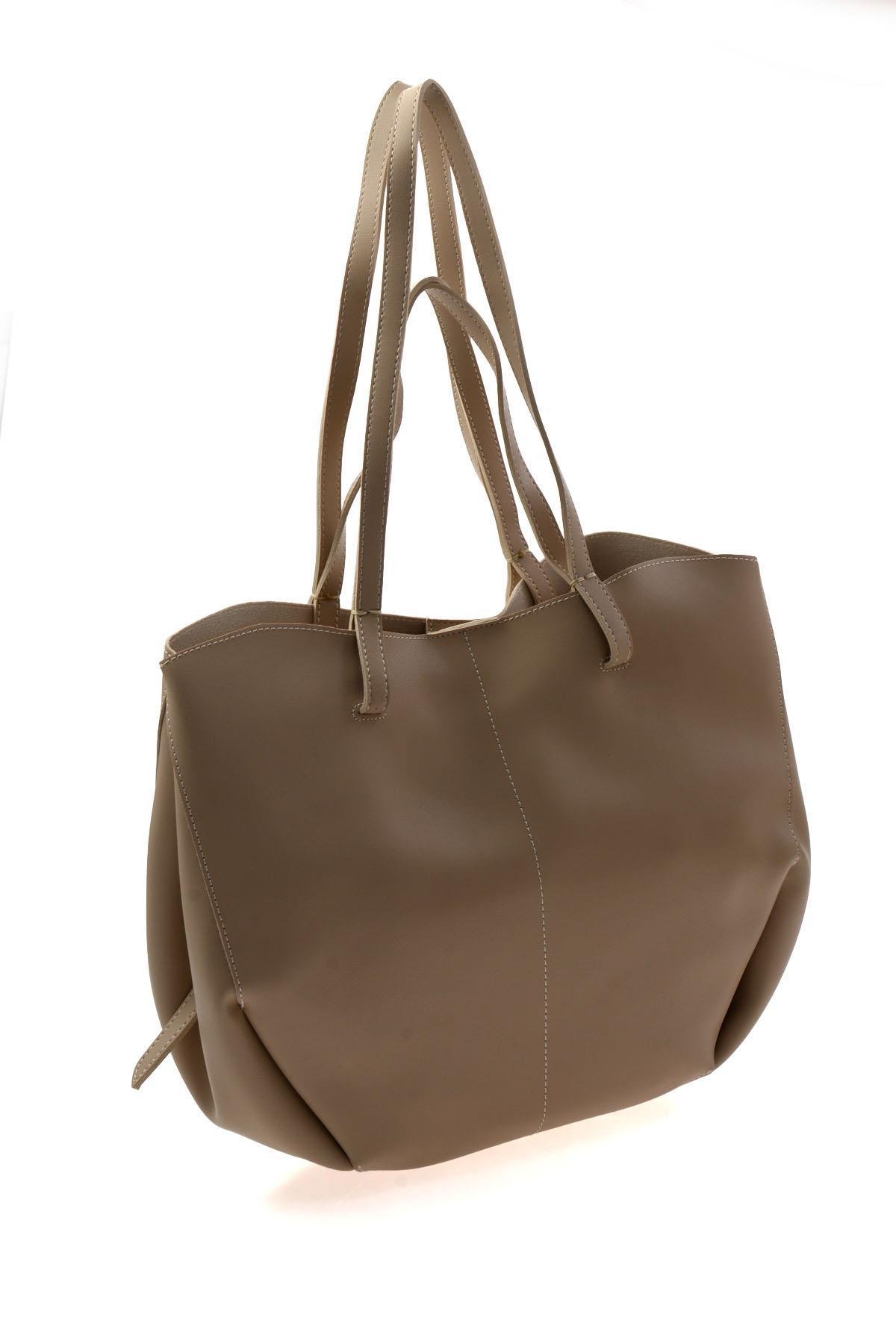 Açık Vizon  Kadın Omuz Çantası C06972153009