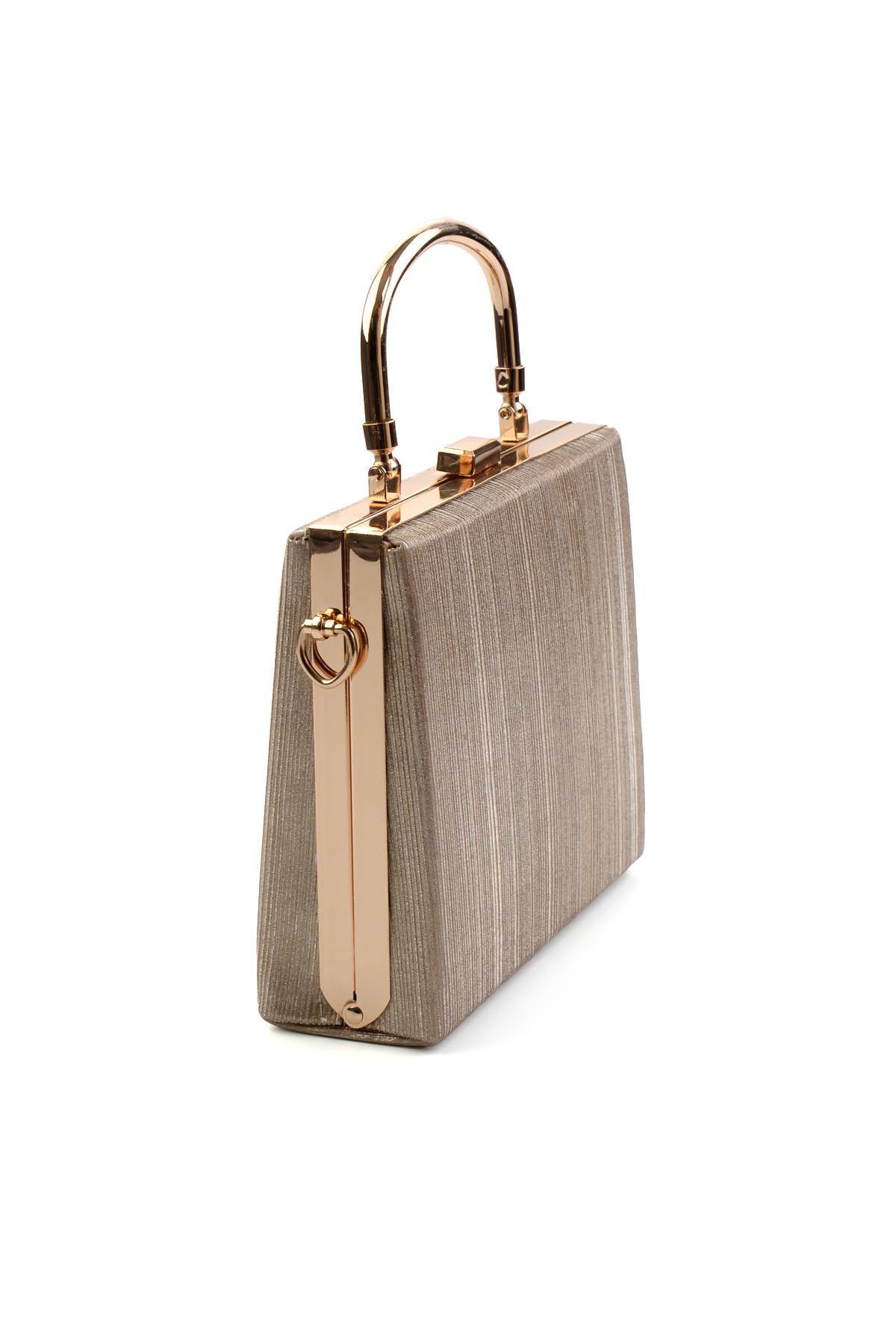 Altın  Kadın Abiye Çanta C06564008978