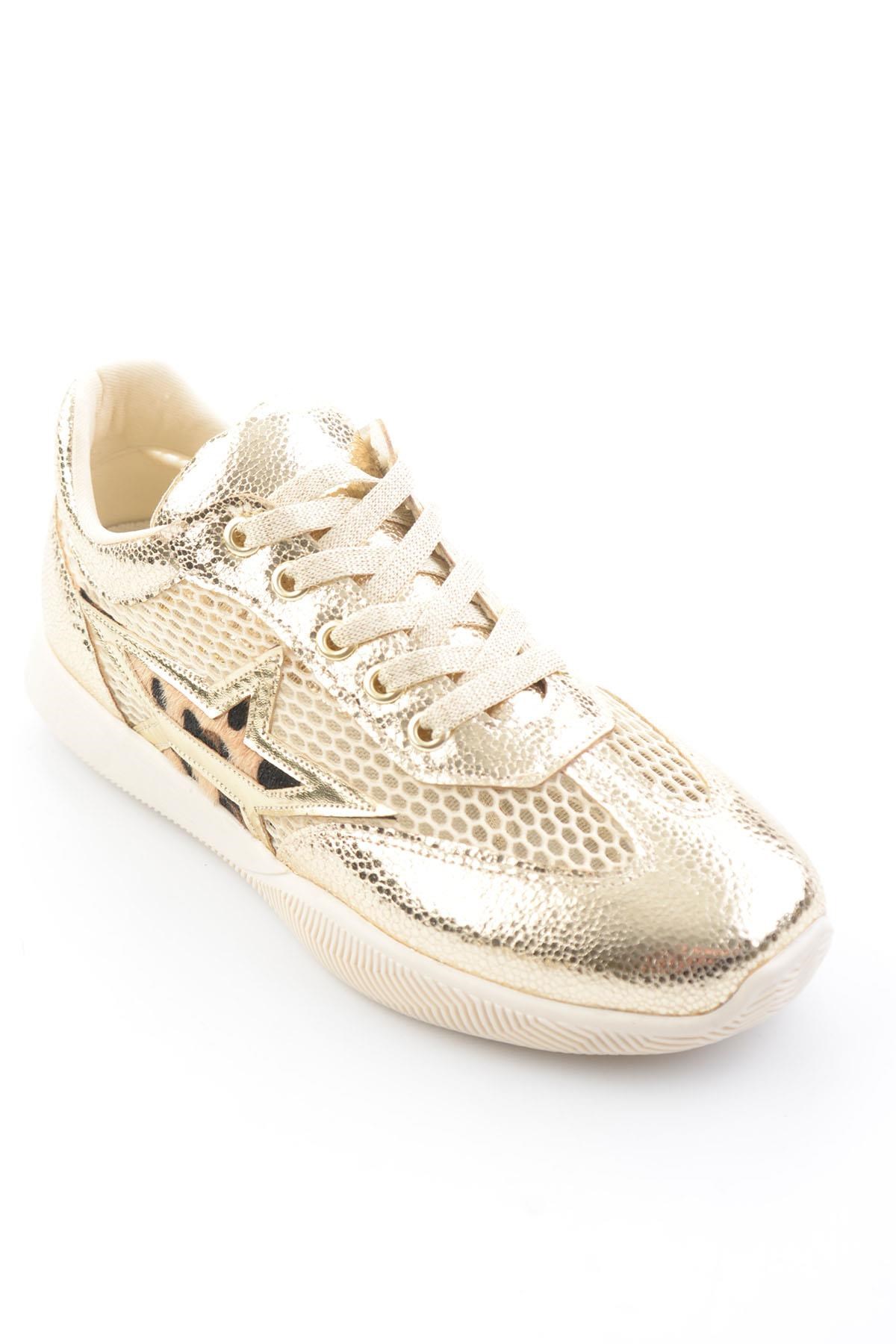 Altın  Kadın Sneaker K01313003309