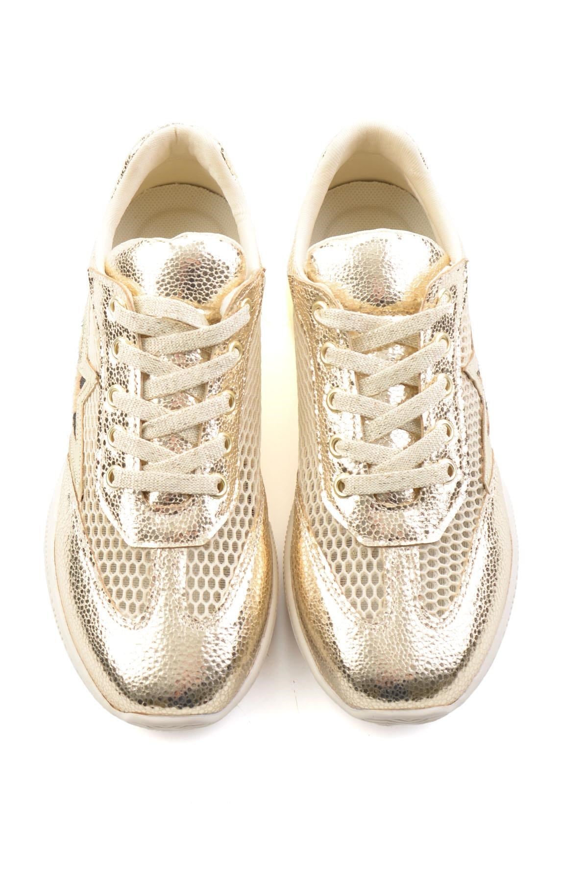 Altın  Kadın Sneaker K01313003309