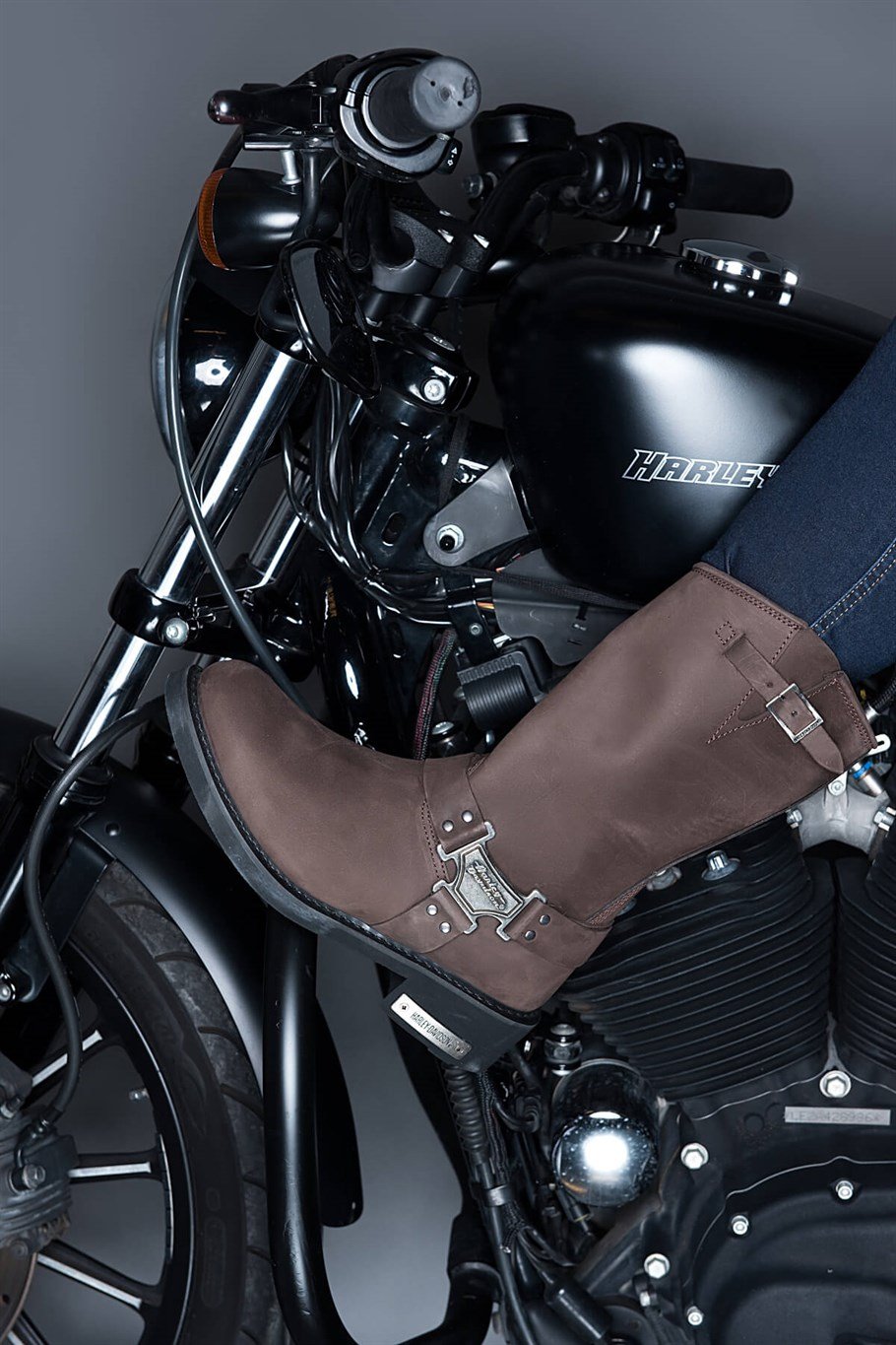 Bailey Dark Brown Deri Erkek Bot