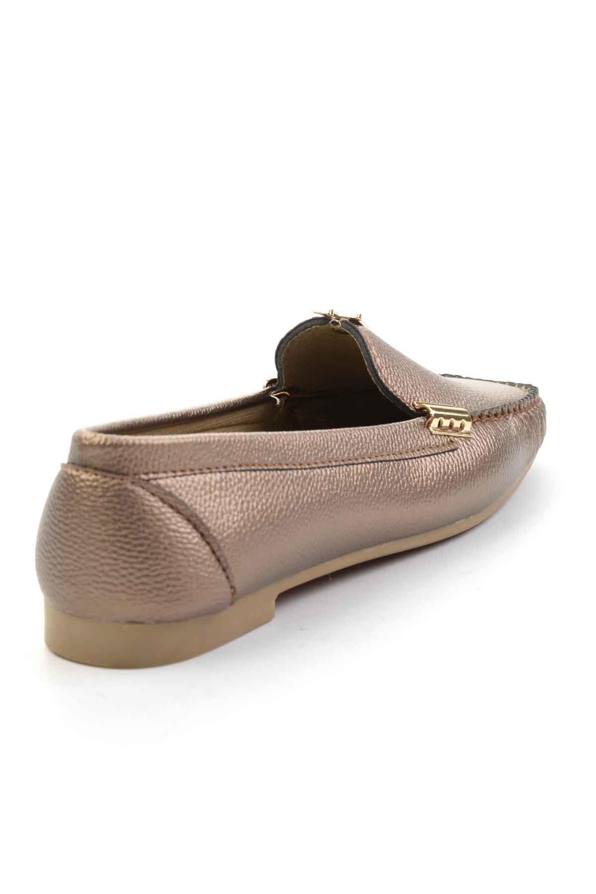 Bakır  Kadın Loafer Ayakkabı K01542030409