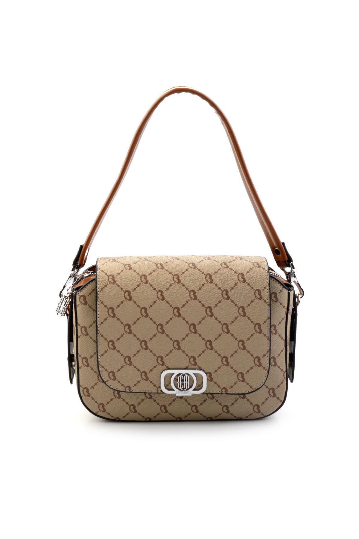 Bej 2  Kadın Postacı Çanta C06636431451