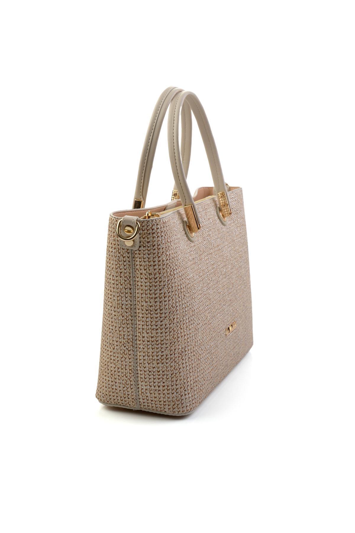 Bej Bej  Kadın Omuz Çantası C06004221058