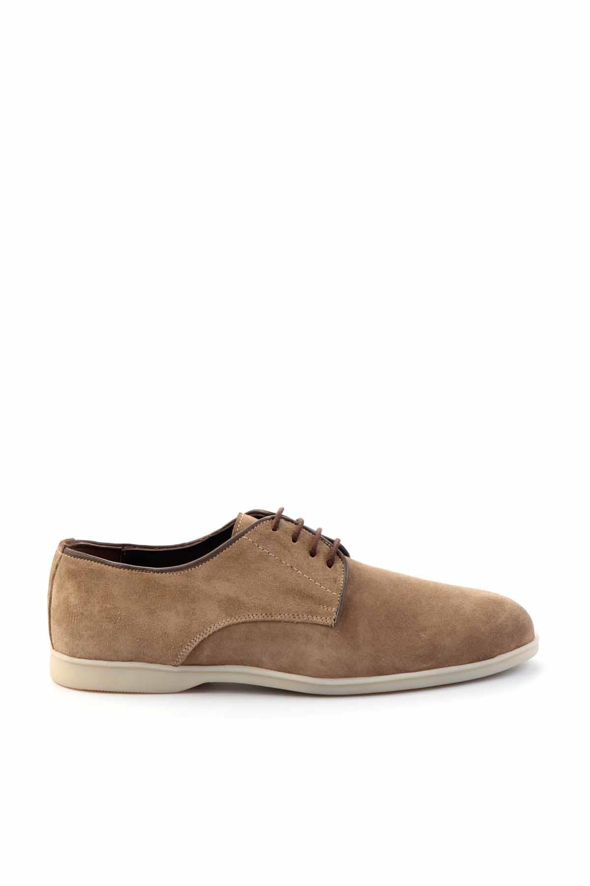 Bej Hakiki Deri Erkek Casual Ayakkabı E01549313802