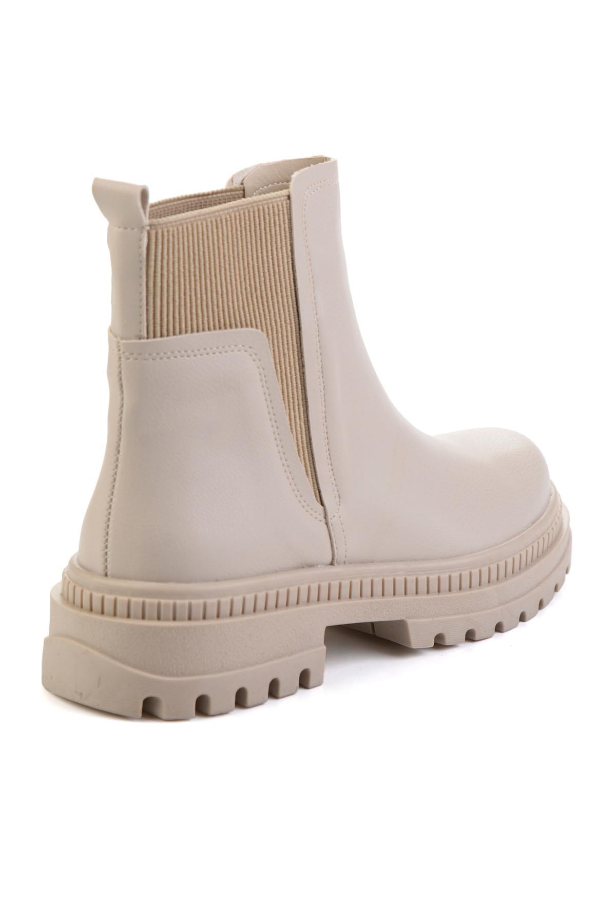 Bej  Kadın Bot & Bootie K02179000309
