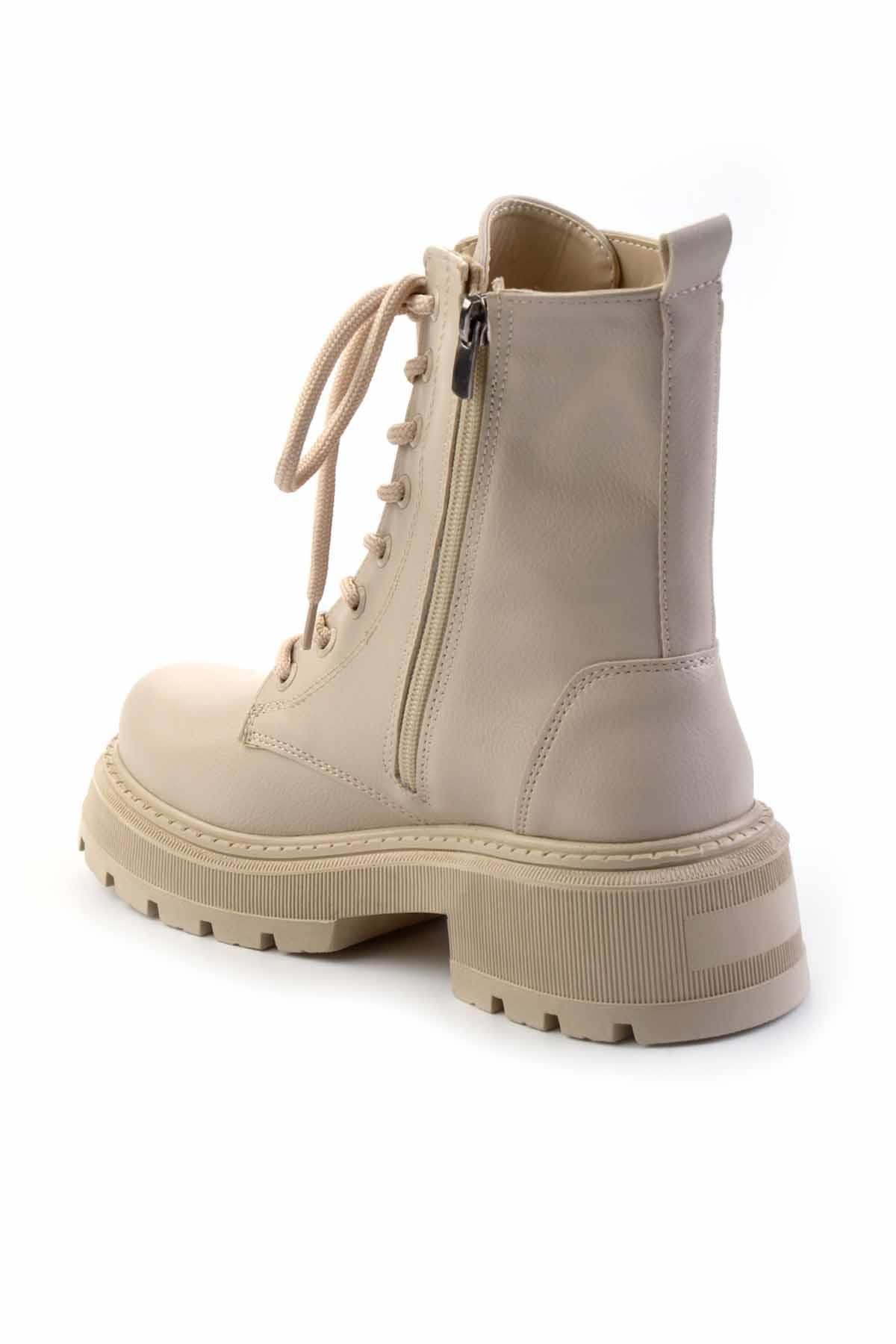 Bej  Kadın Bot & Bootie K02179771009