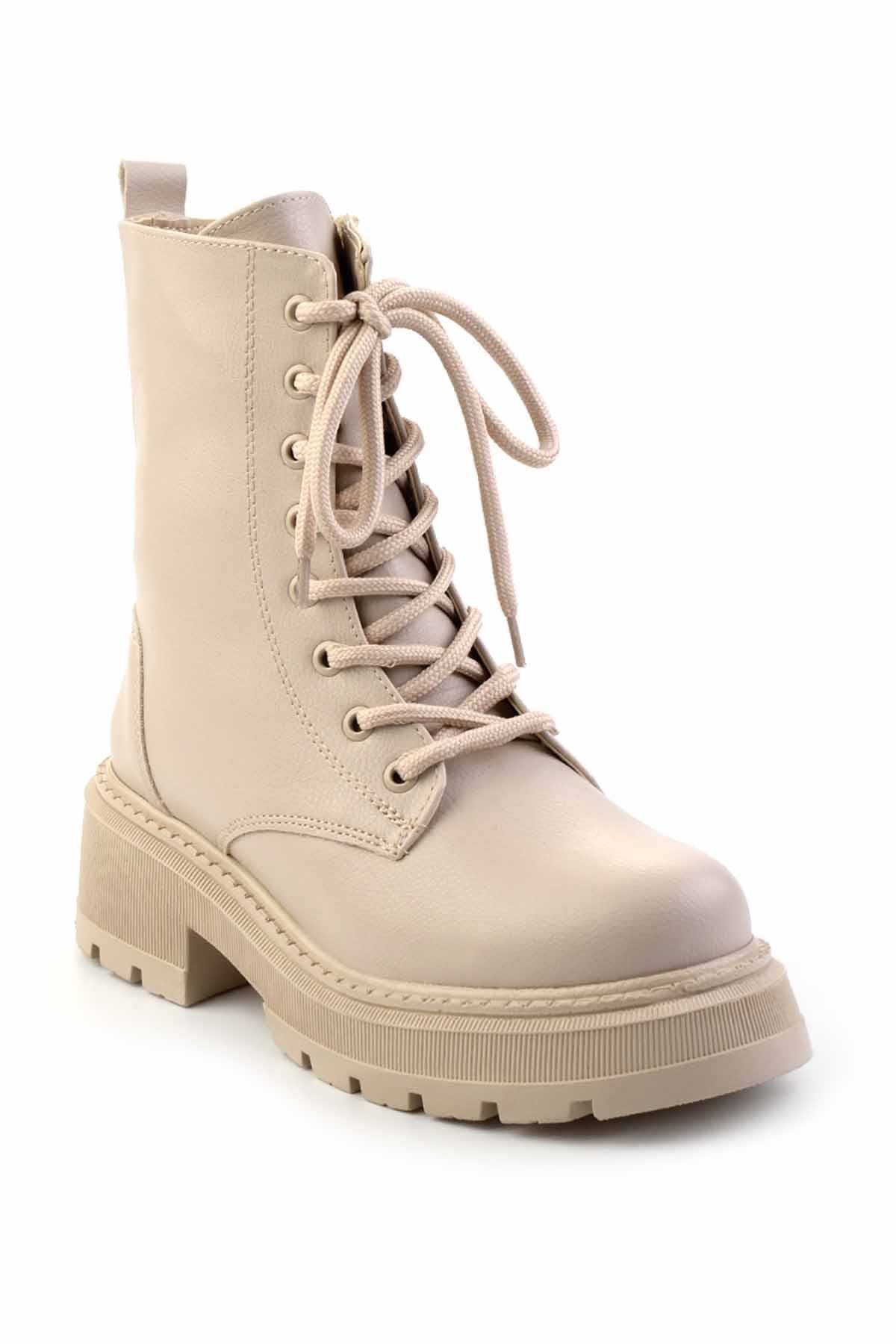 Bej  Kadın Bot & Bootie K02179771009