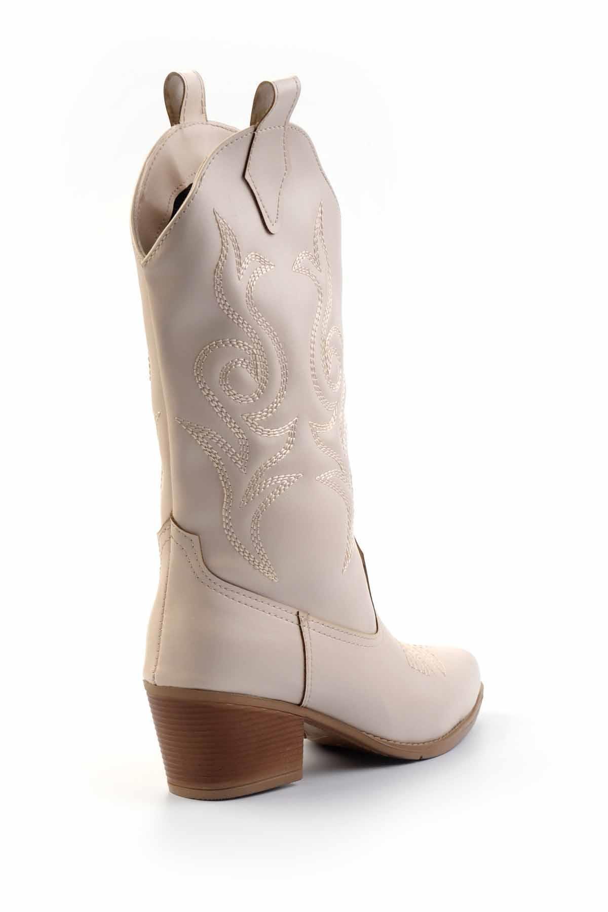 Bej  Kadın Bot & Bootie K02217100709