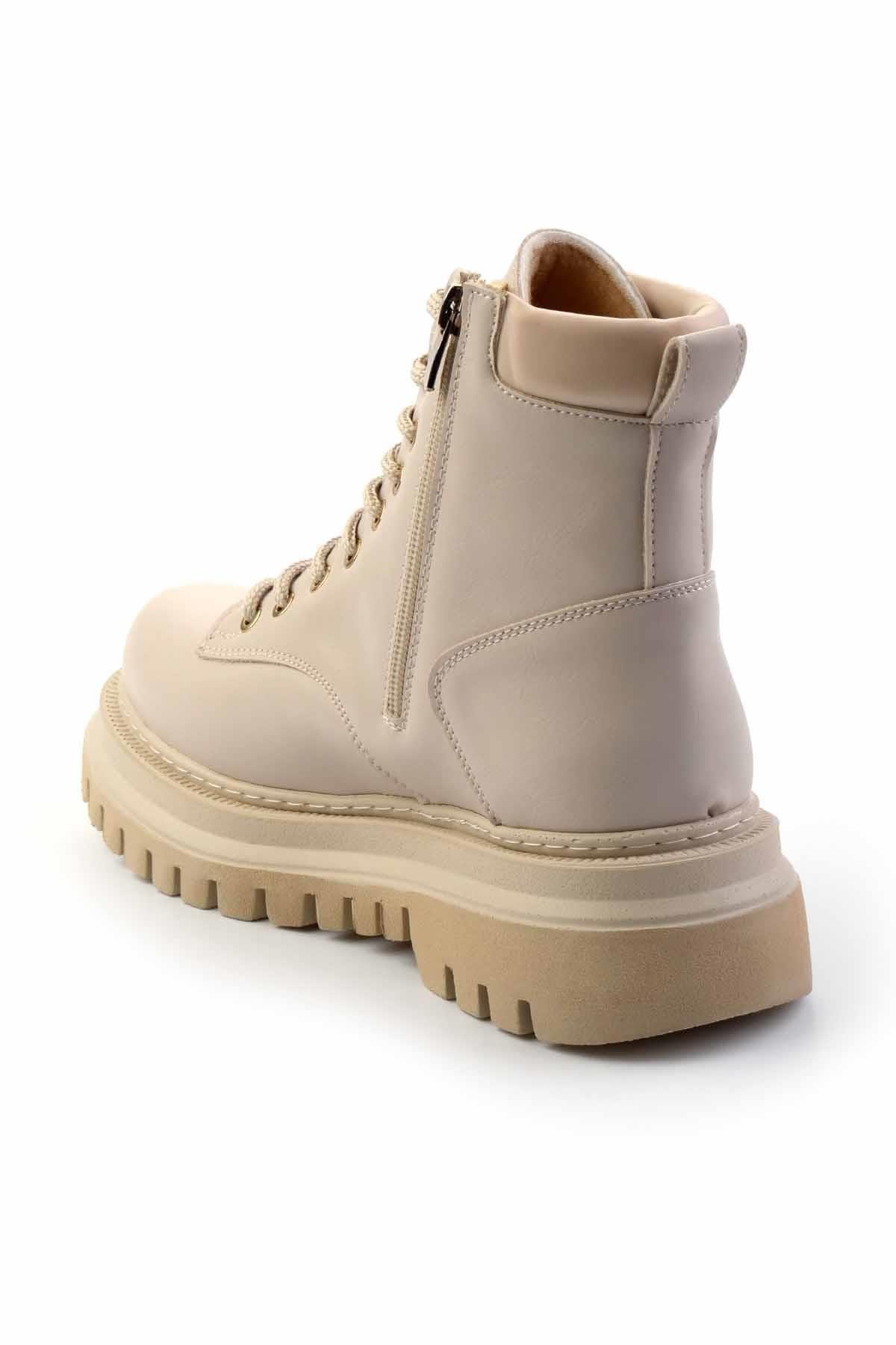 Bej  Kadın Bot & Bootie K02377030509