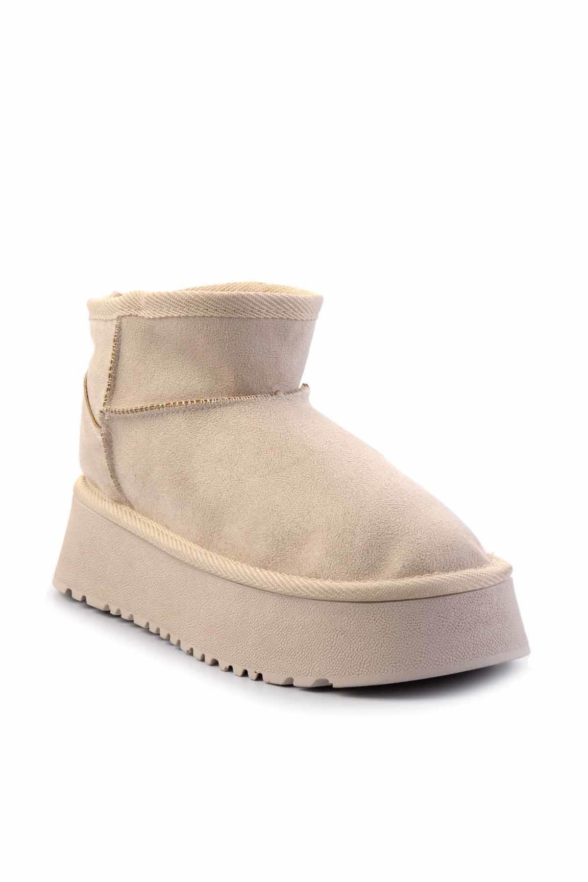 Bej  Kadın Bot & Bootie K02394012302