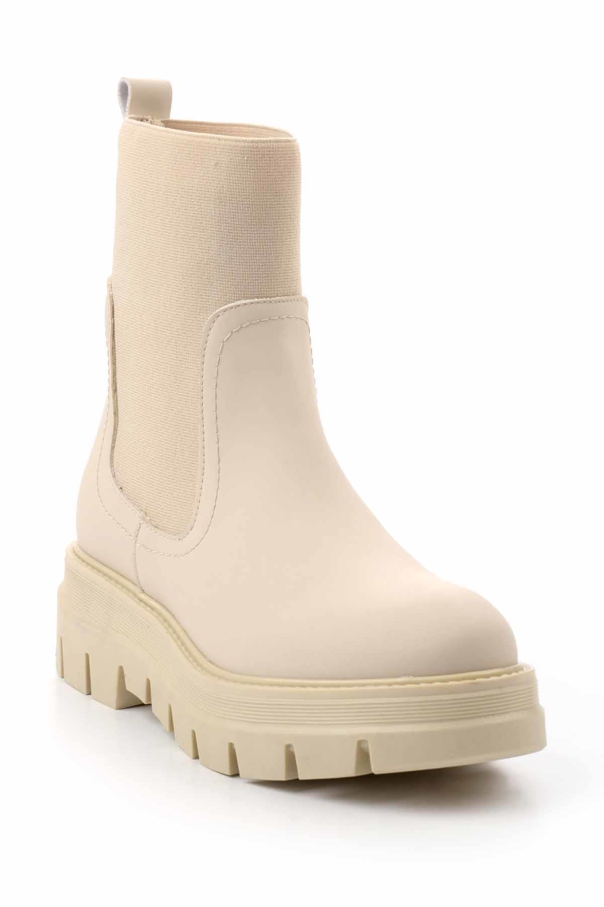 Bej  Kadın Bot & Bootie K02538561309