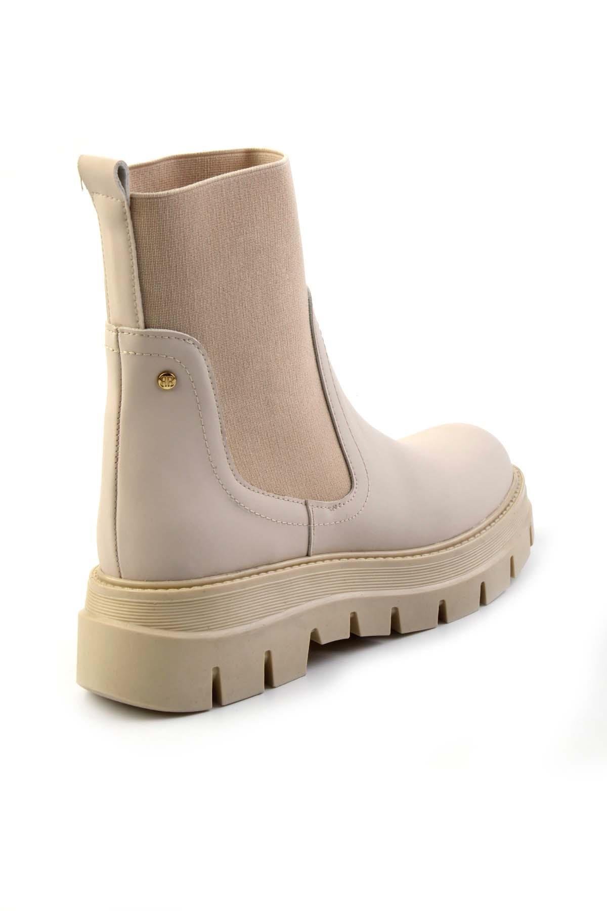 Bej  Kadın Bot & Bootie K02538561309