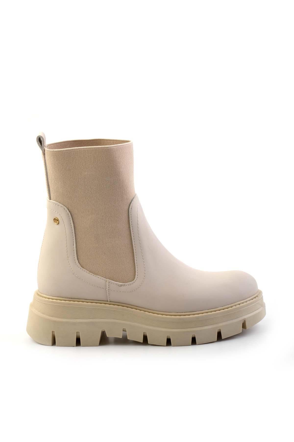 Bej  Kadın Bot & Bootie K02538561309