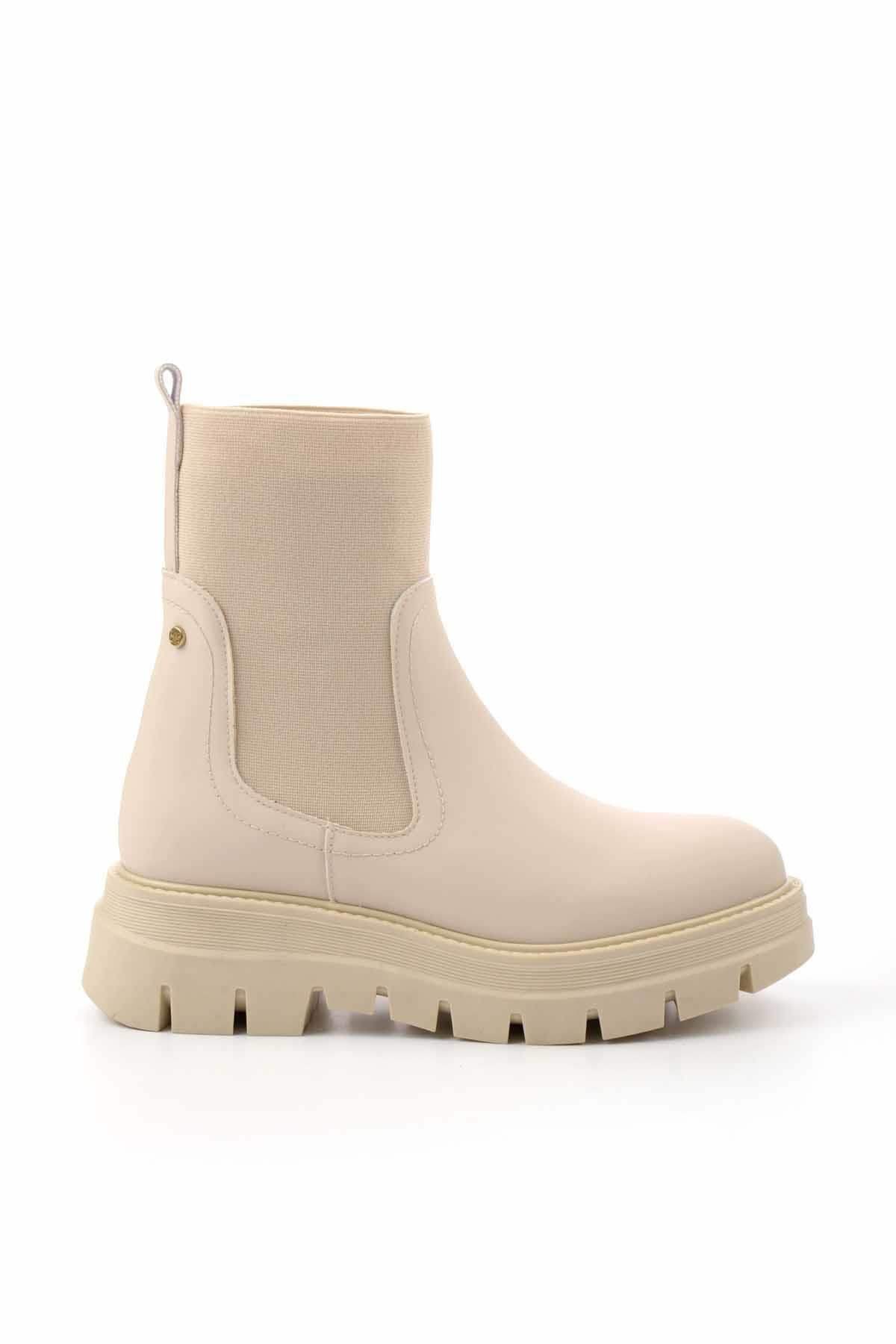 Bej  Kadın Bot & Bootie K02538561309