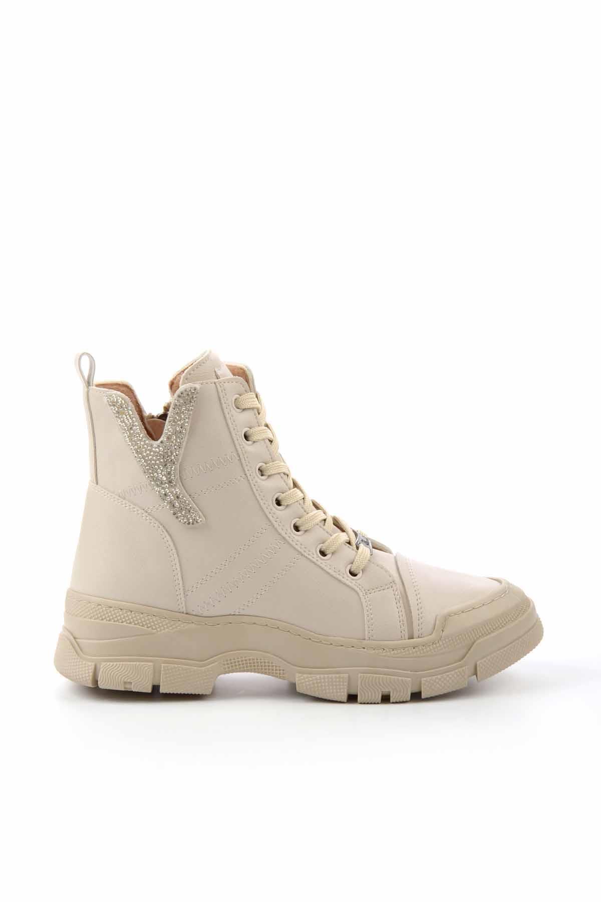Bej  Kadın Bot & Bootie K02566007809