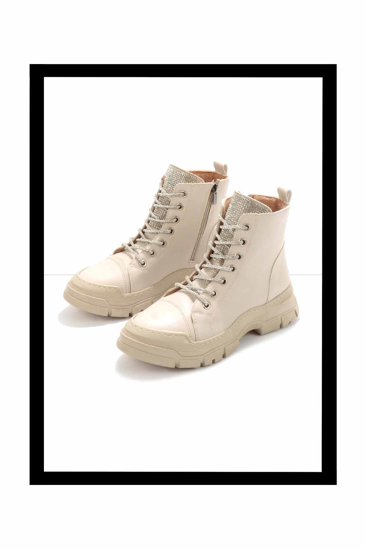 Bej  Kadın Bot & Bootie K02566008109