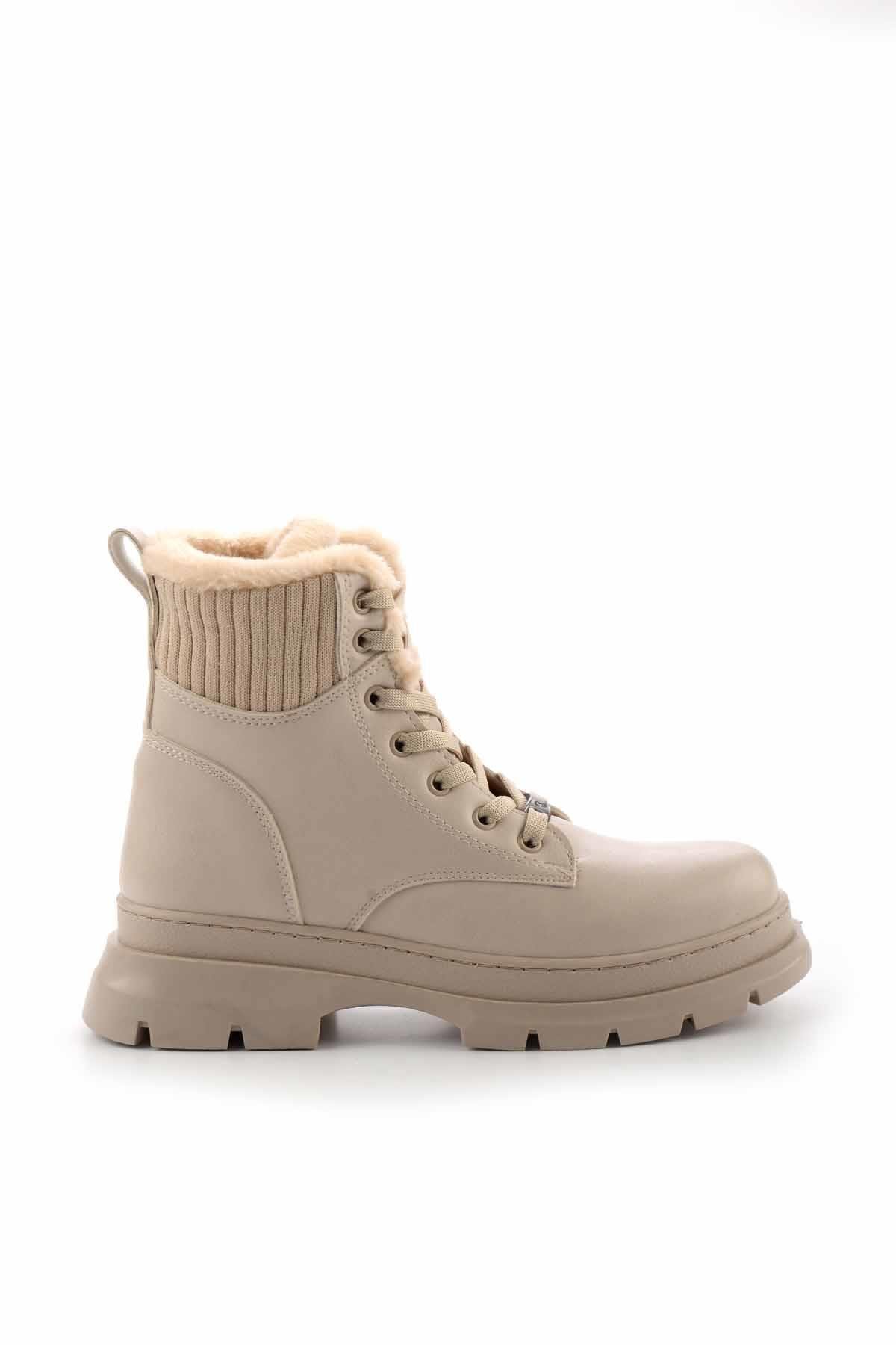 Bej  Kadın Bot & Bootie K02688008009