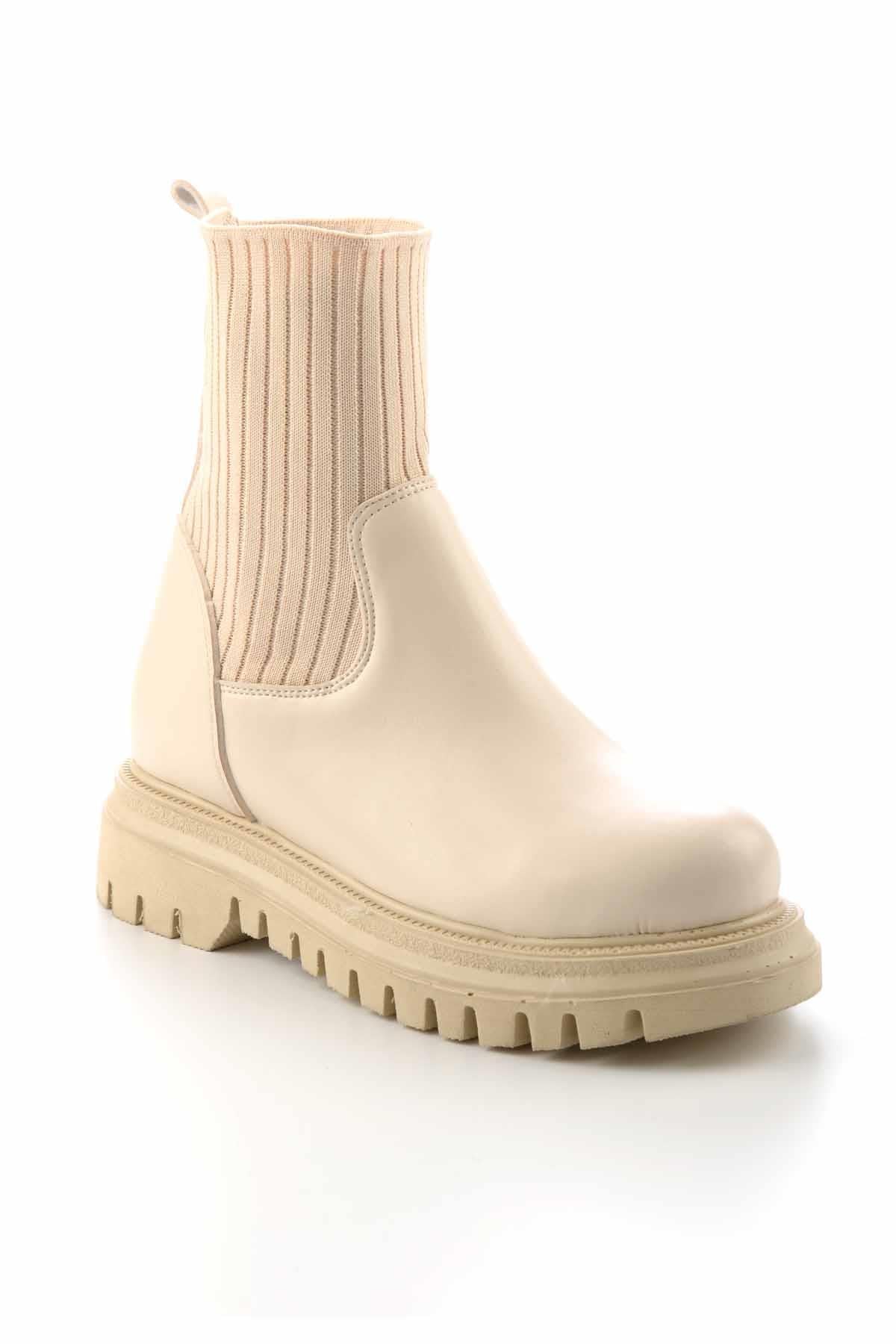 Bej  Kadın Bot & Bootie K02792021409