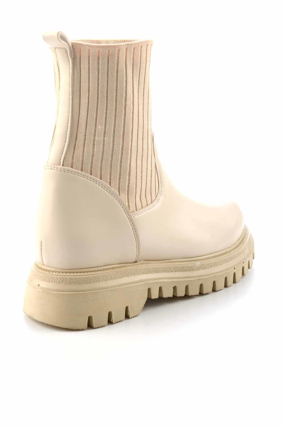 Bej  Kadın Bot & Bootie K02792021409