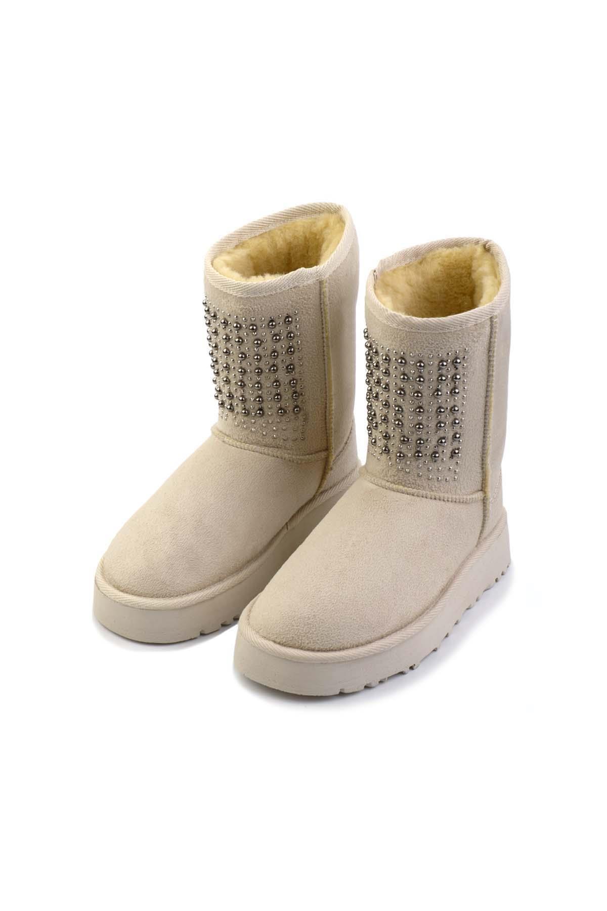 Bej  Kadın Bot & Bootie K02855115402