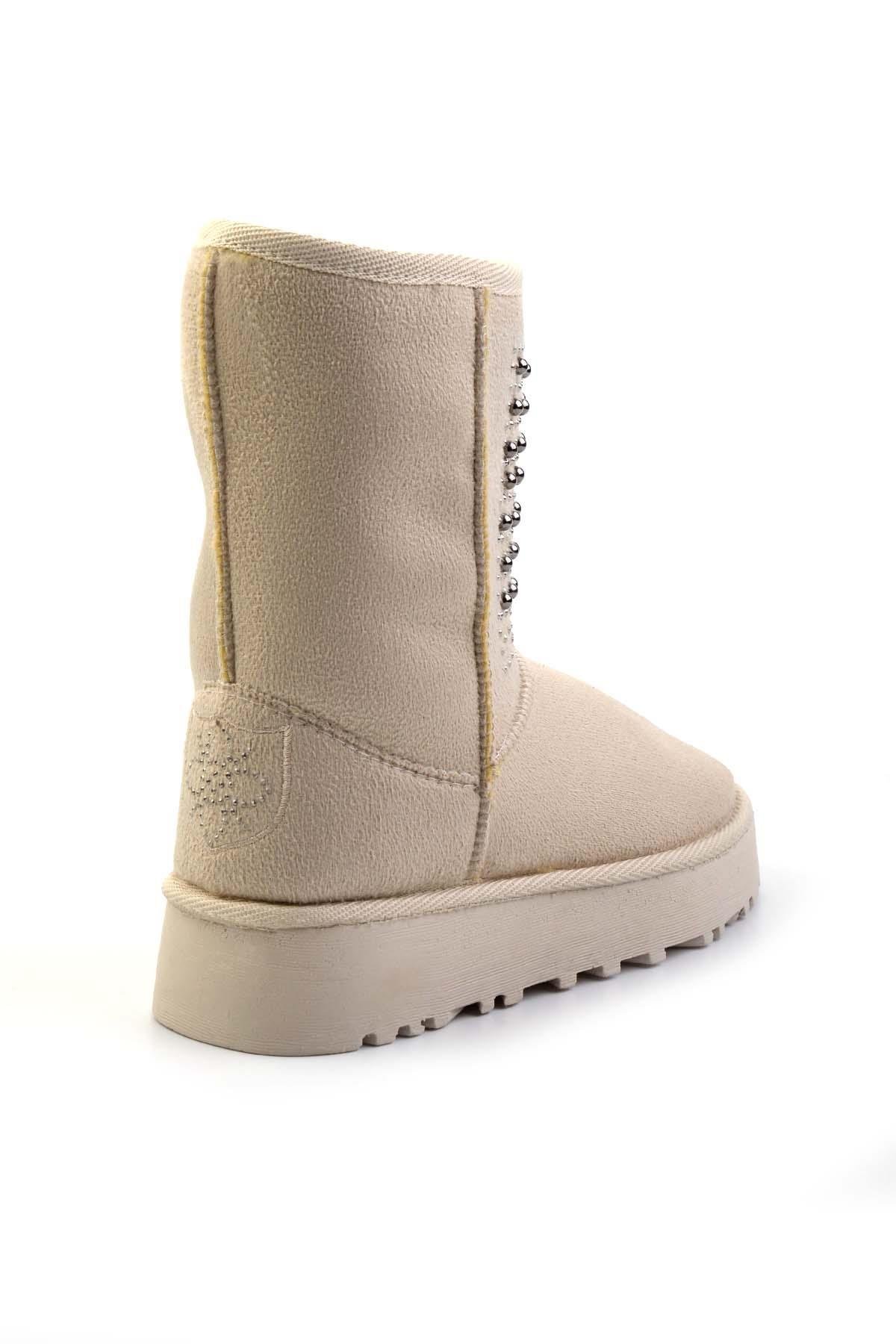 Bej  Kadın Bot & Bootie K02855115402