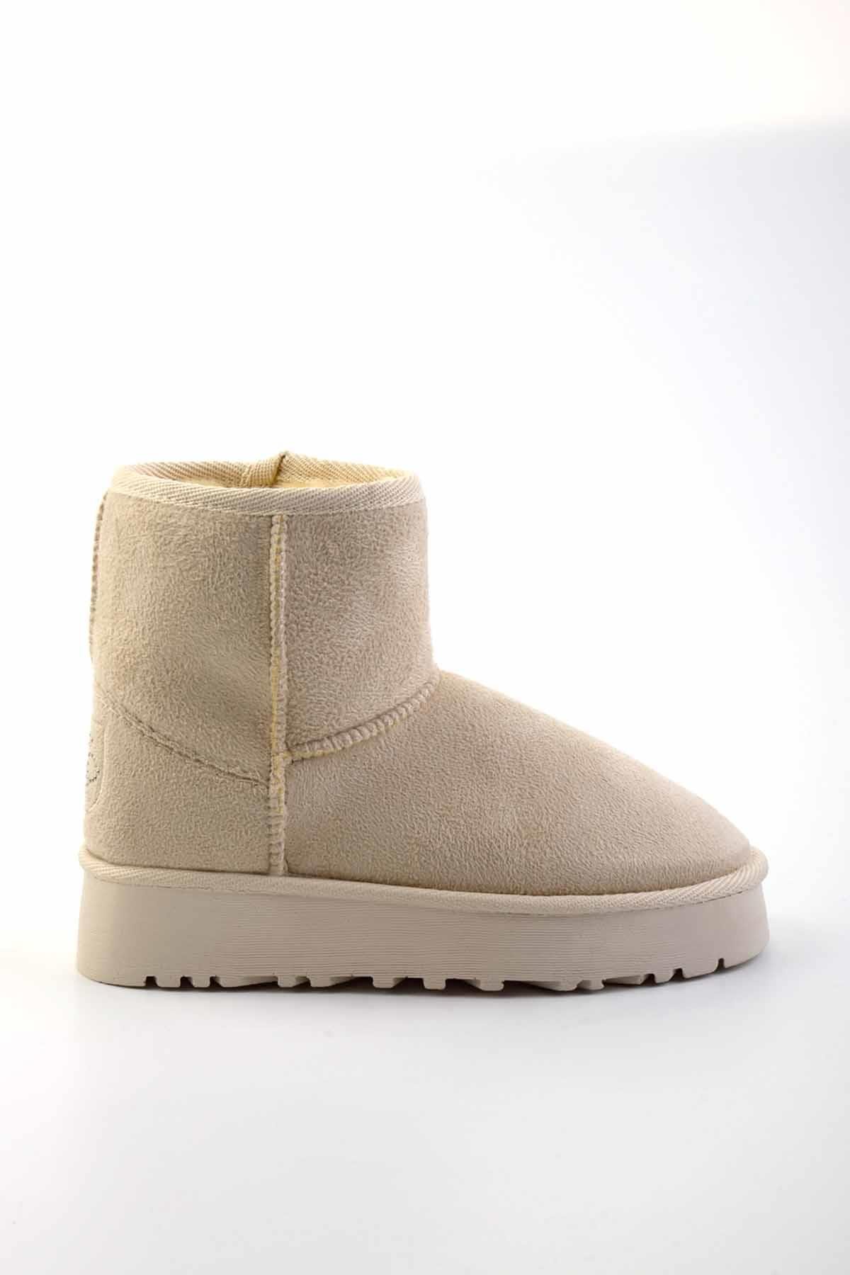 Bej  Kadın Bot & Bootie K02855115602