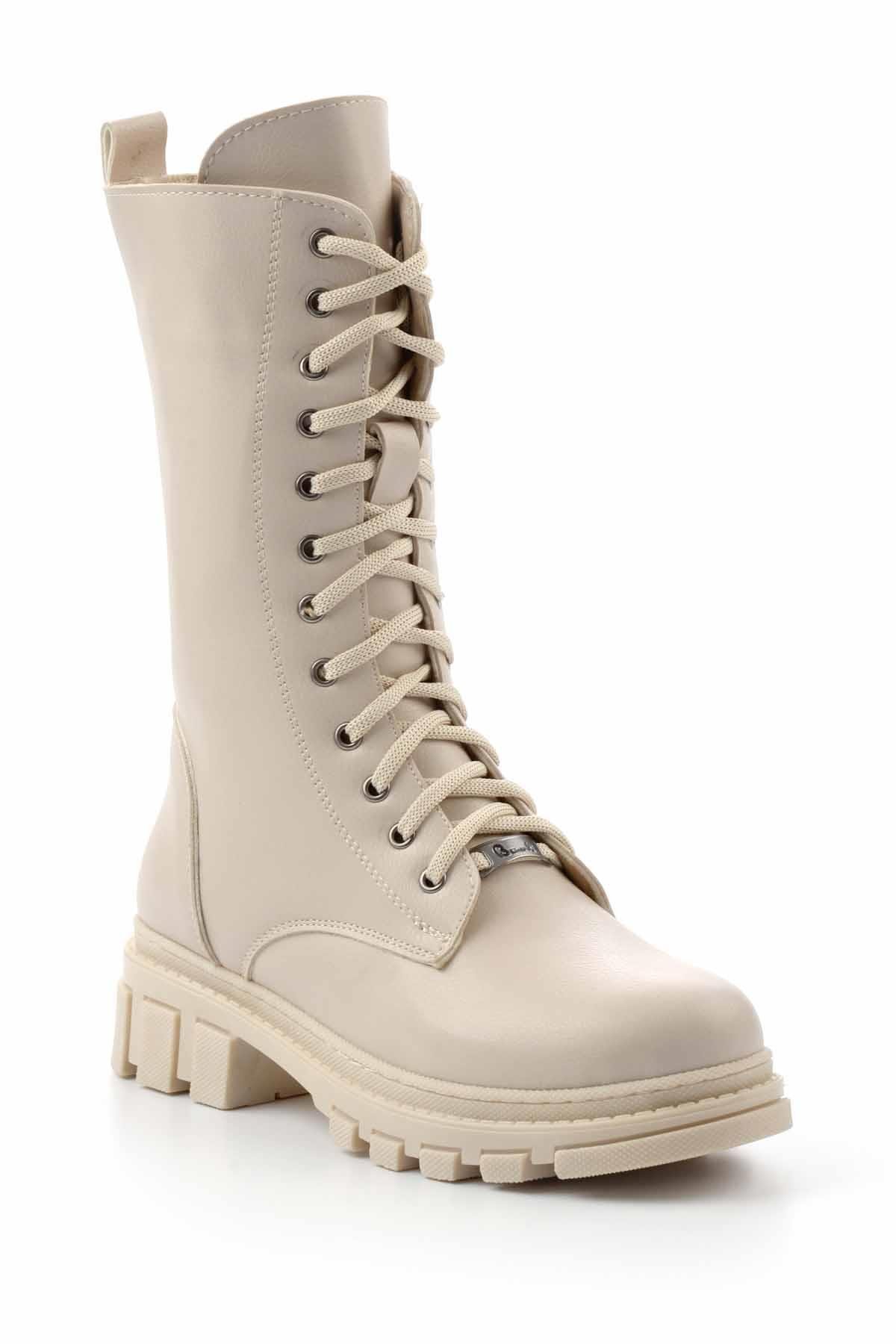 Bej  Kadın Bot & Bootie K02875060209