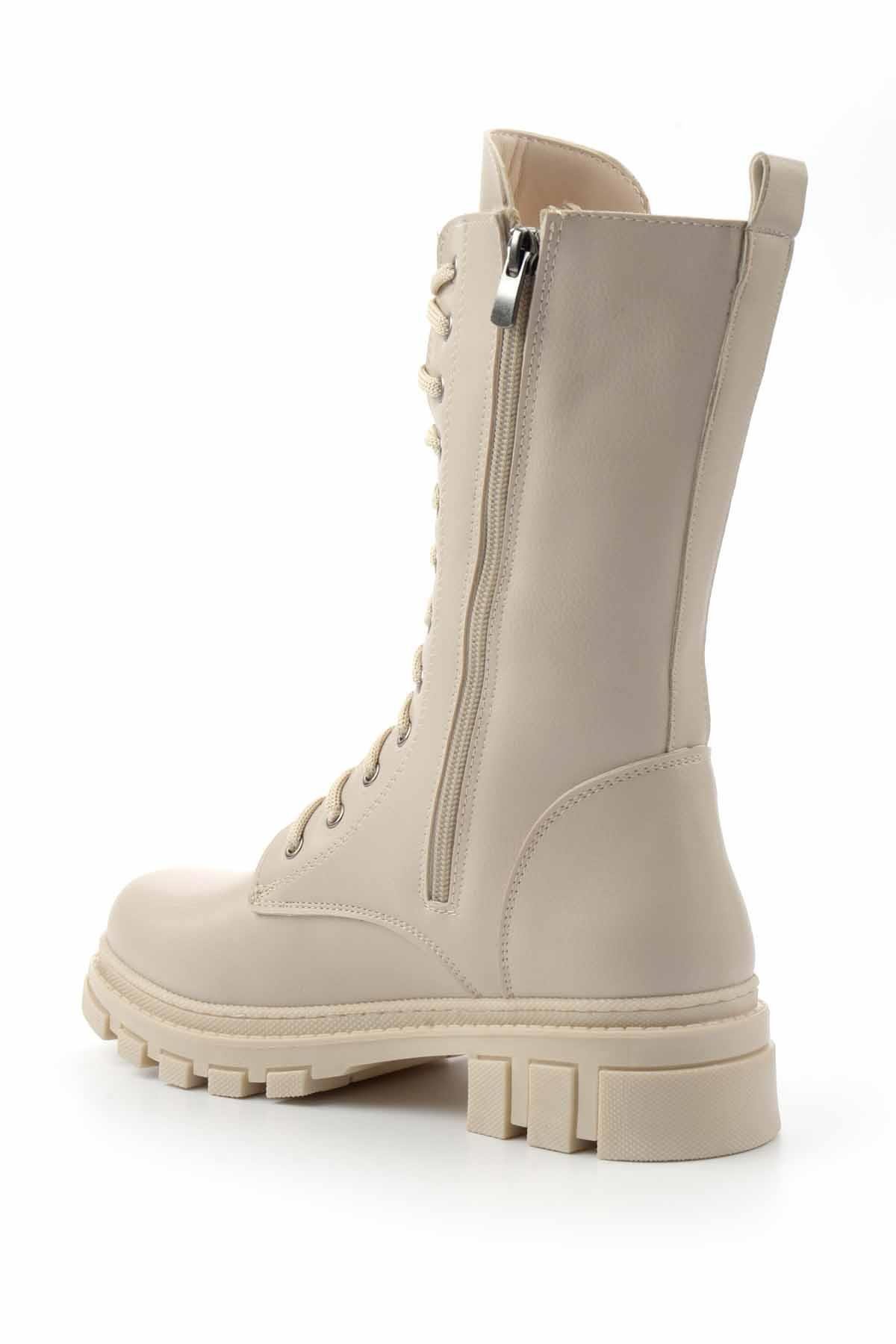 Bej  Kadın Bot & Bootie K02875060209