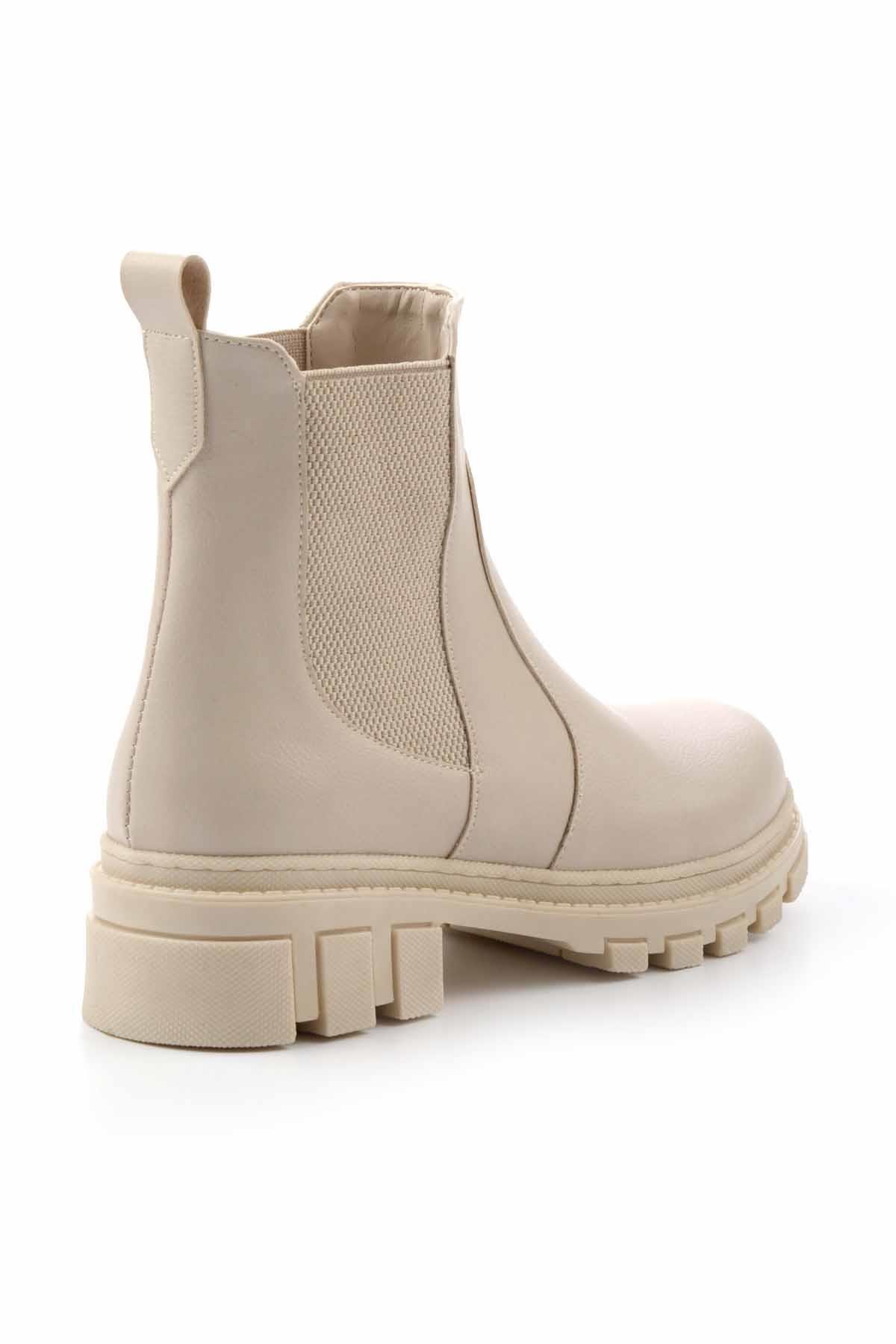 Bej  Kadın Bot & Bootie K02875070309