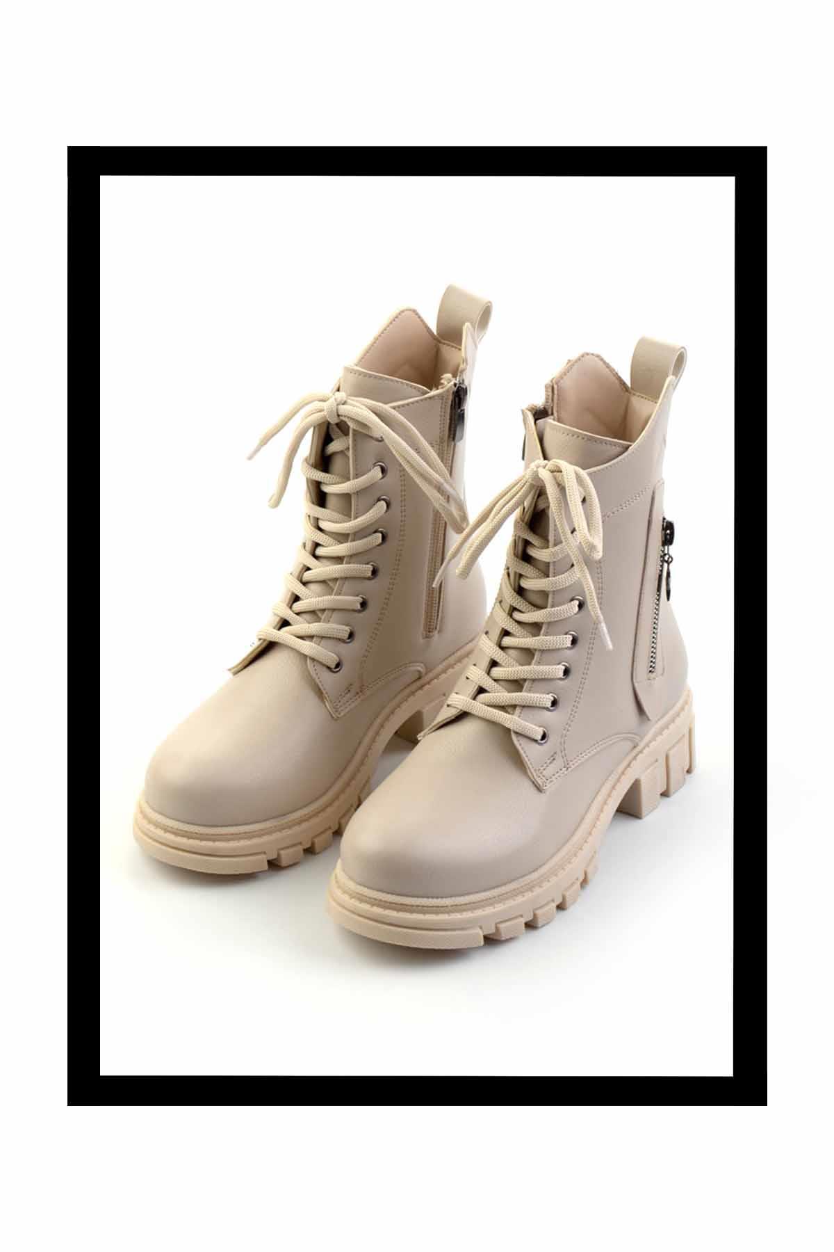 Bej  Kadın Bot & Bootie K02875110009