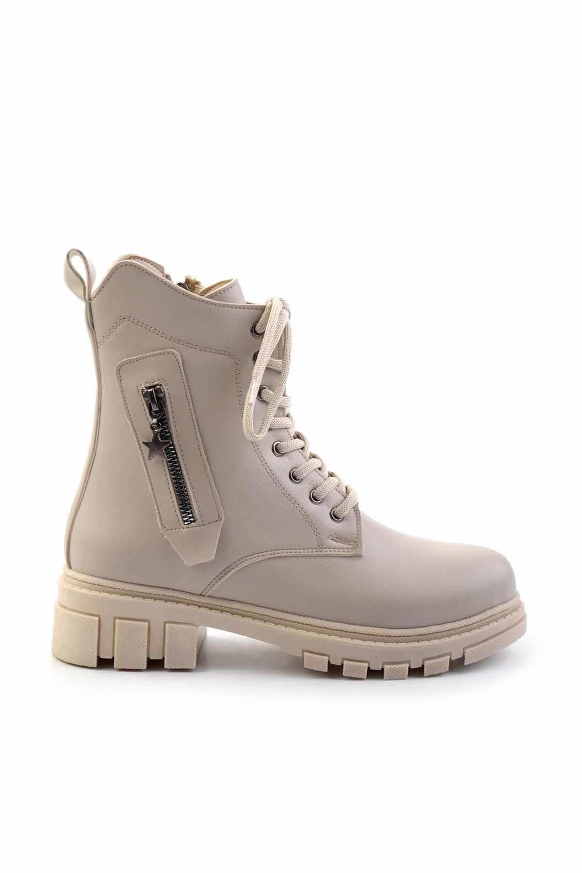 Bej  Kadın Bot & Bootie K02875110009