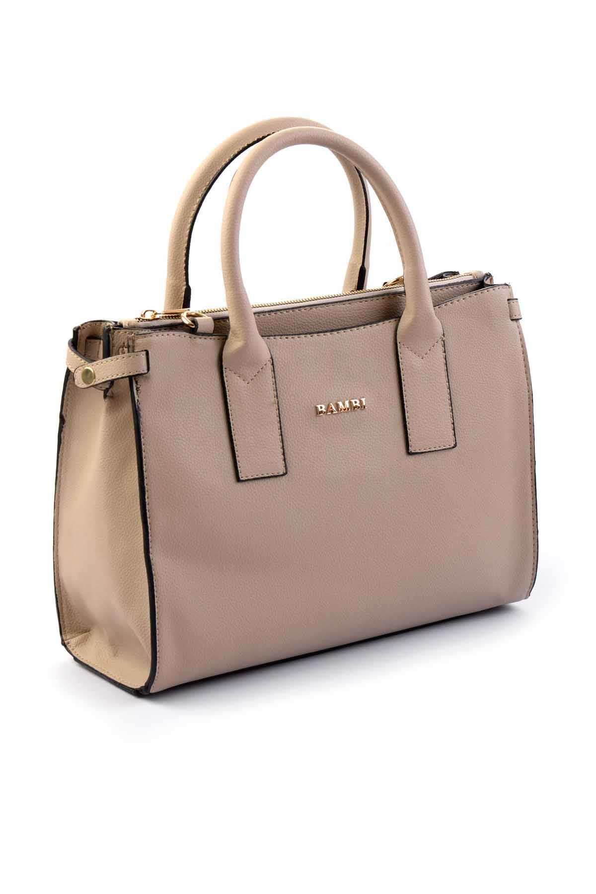 Bej  Kadın El Çantası C06554422209