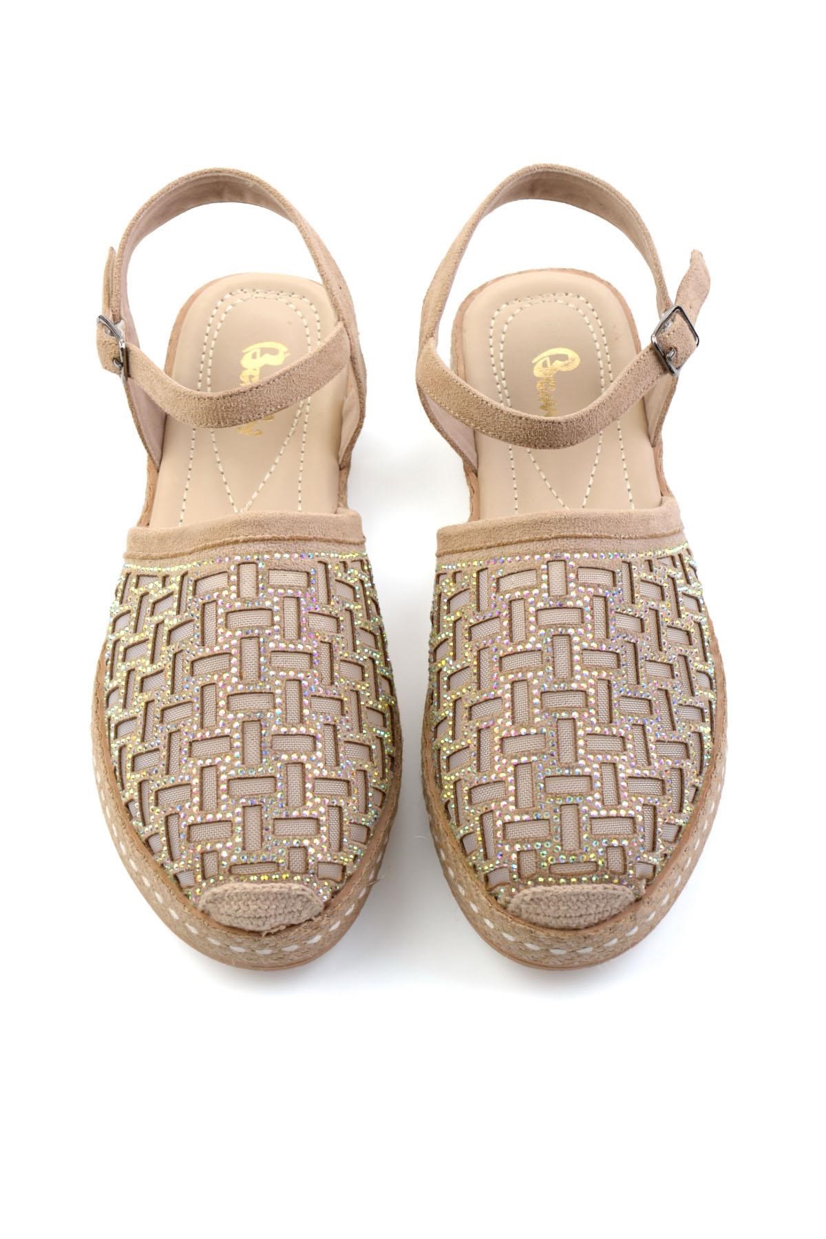 Bej  Kadın Espadril K01117090902
