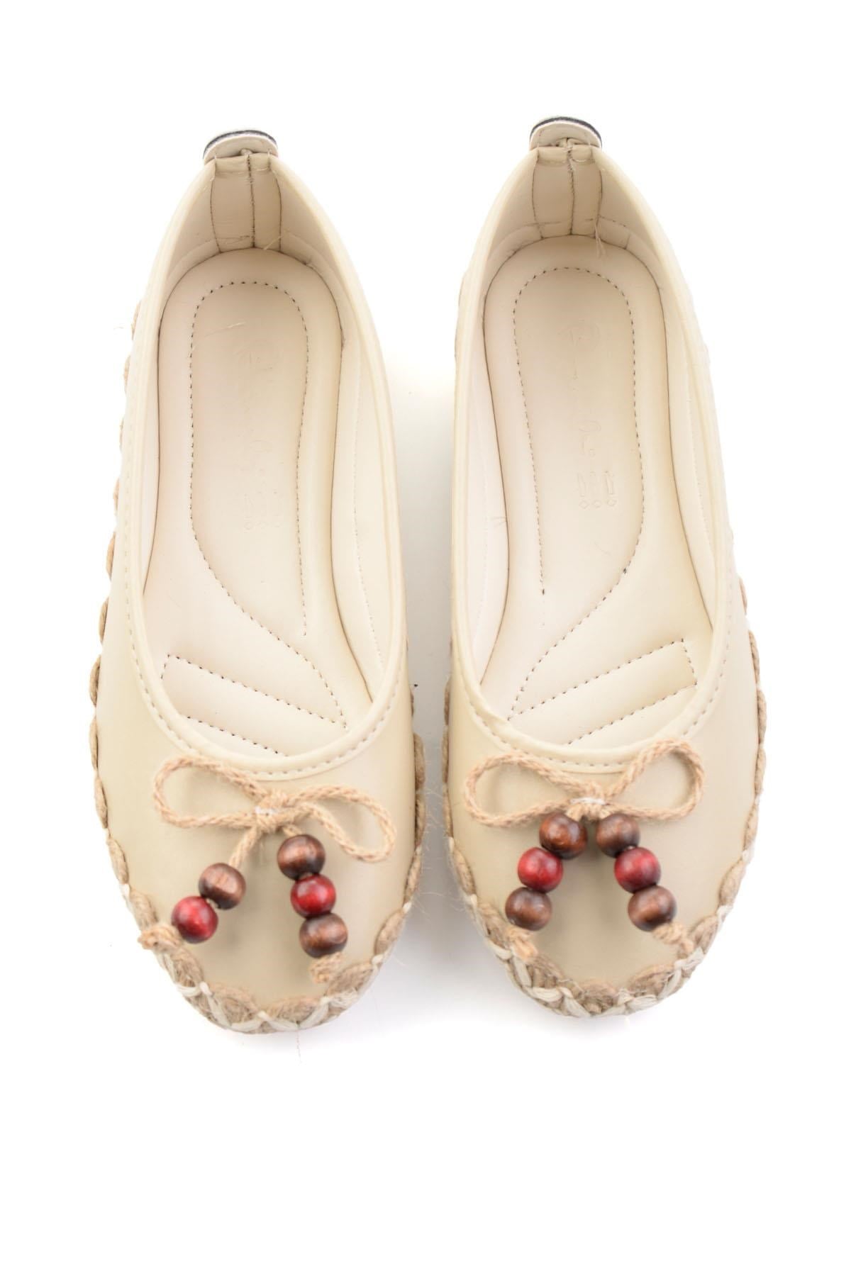 Bej  Kadın Espadril K01360060509