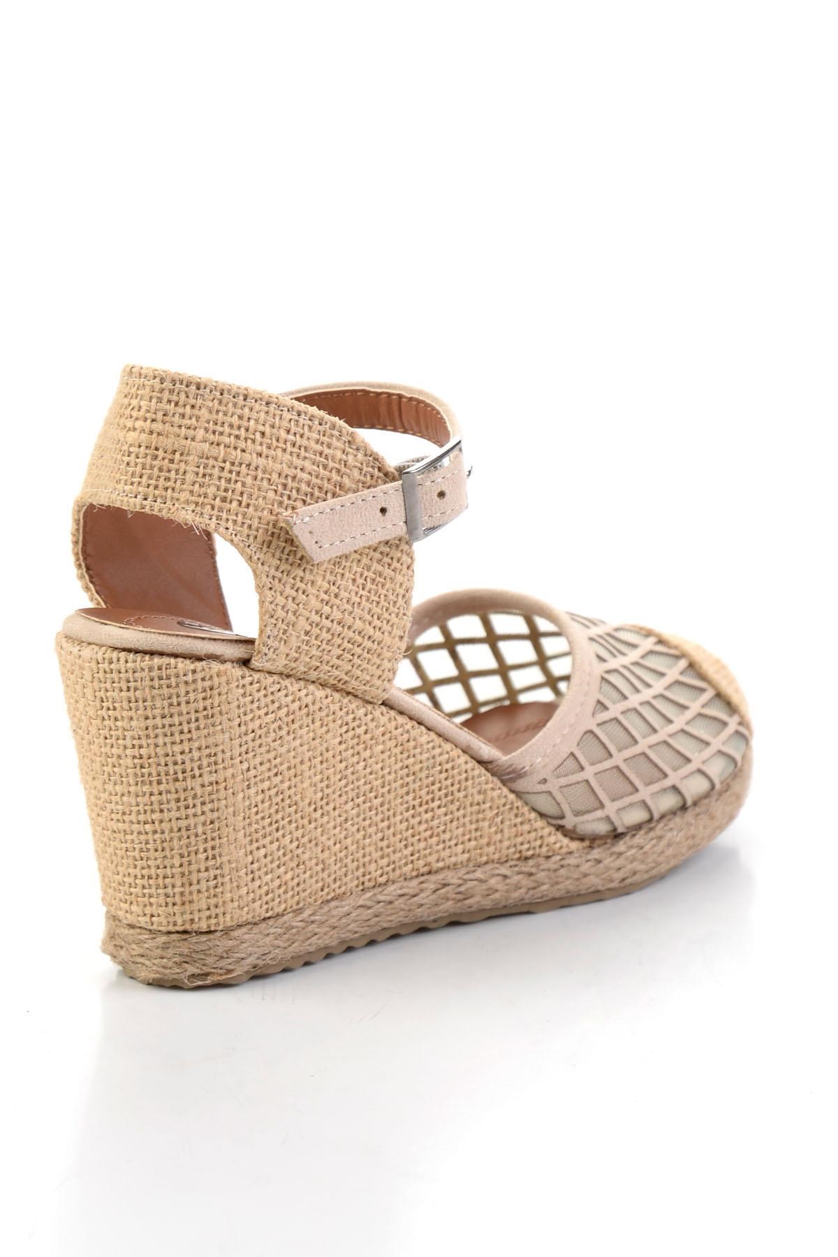 Bej  Kadın Espadril K01874414528