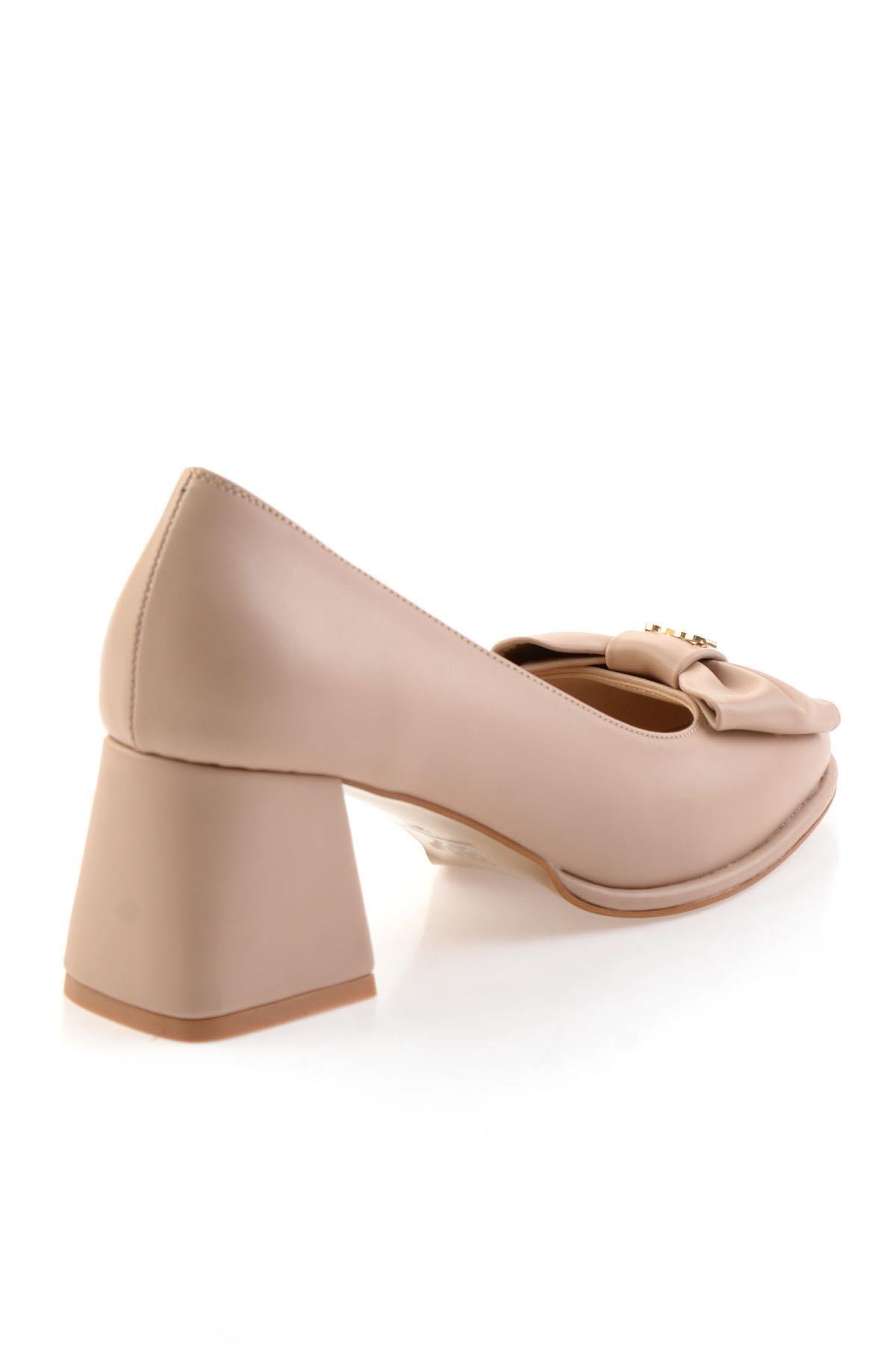 Bej  Kadın Klasik Topuklu Ayakkabı K01231471509