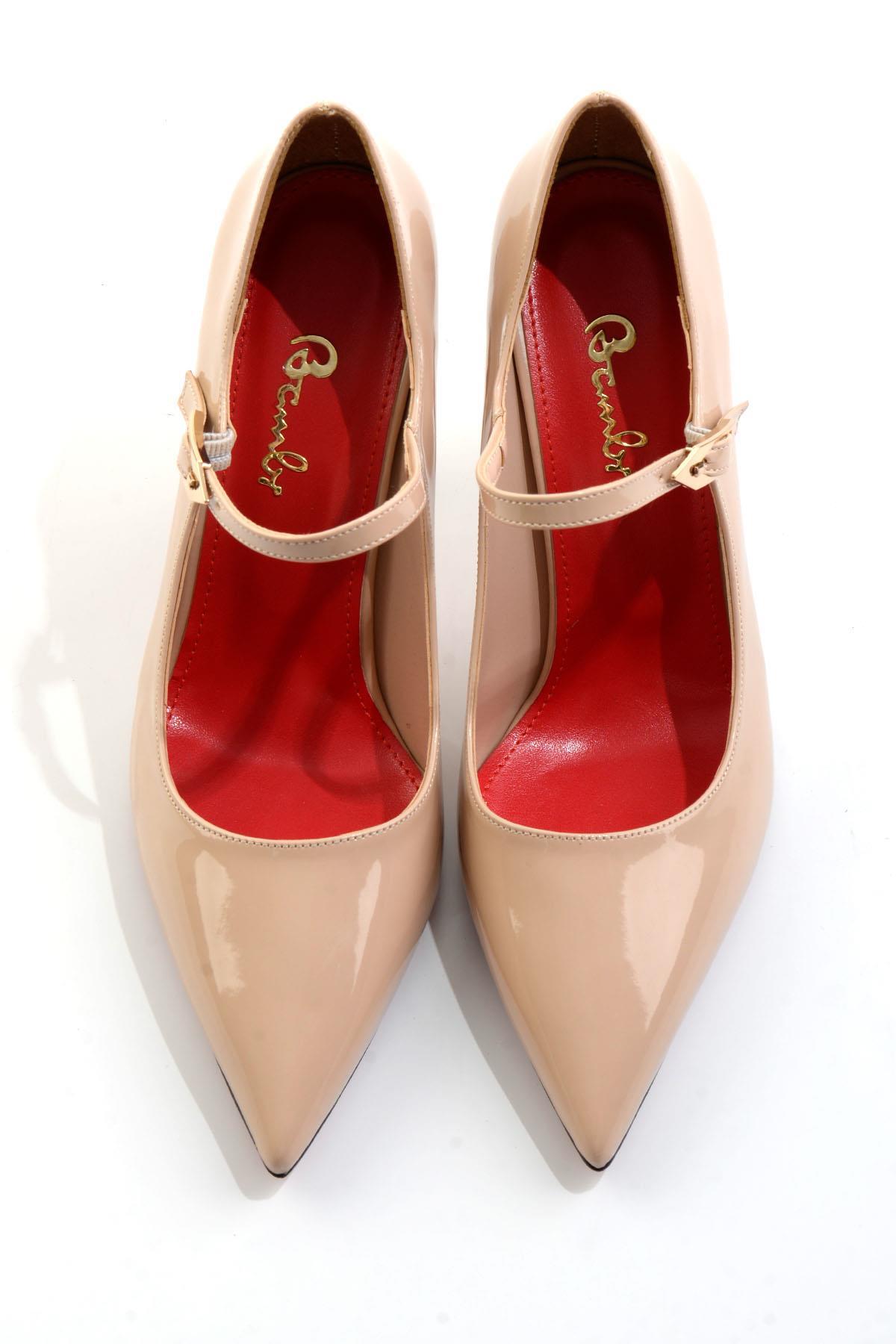 Bej  Kadın Klasik Topuklu Ayakkabı K01231452998